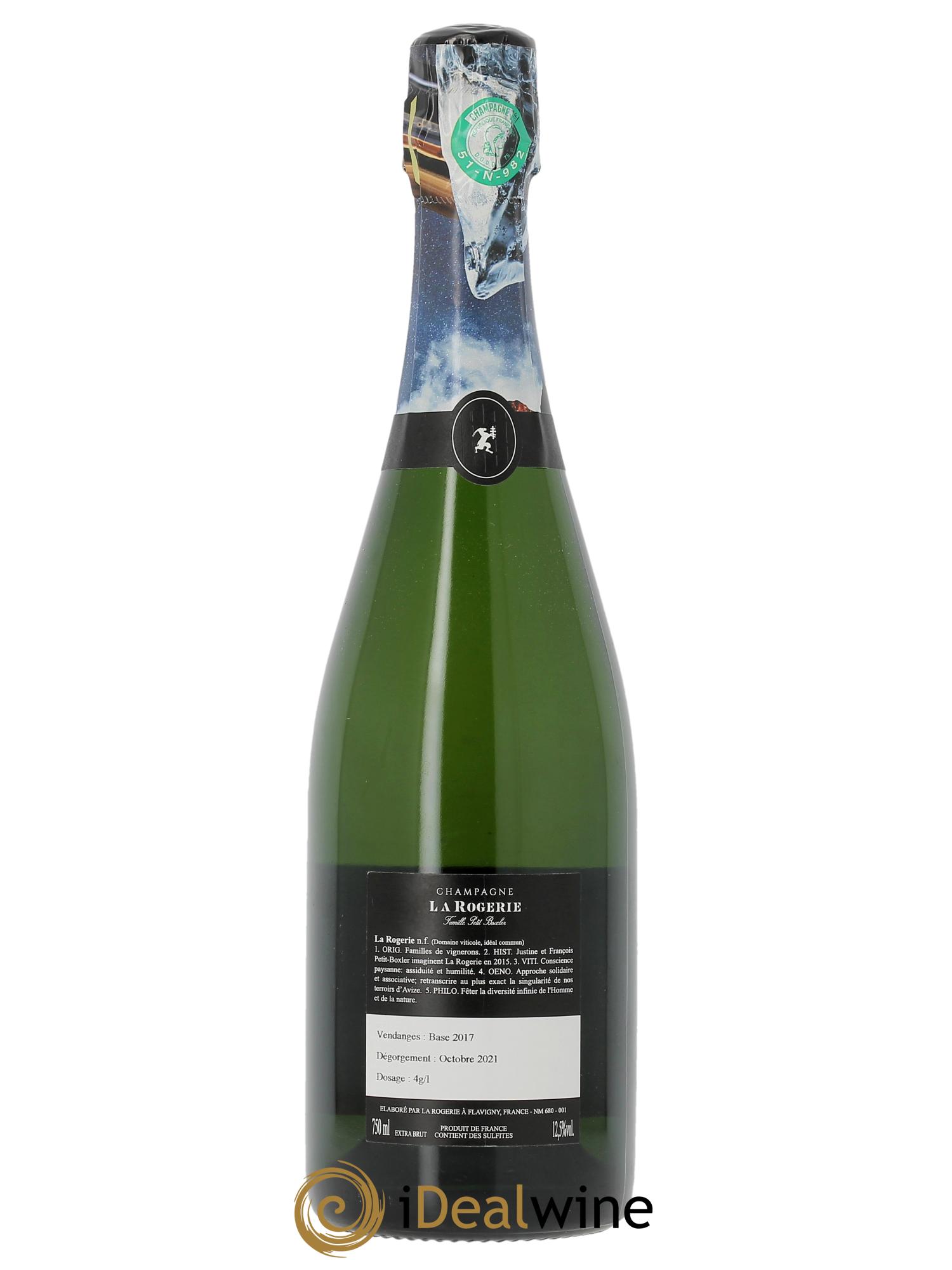 Champagne La Grande Vie La Rogerie - Lot de 1 bouteille - 1