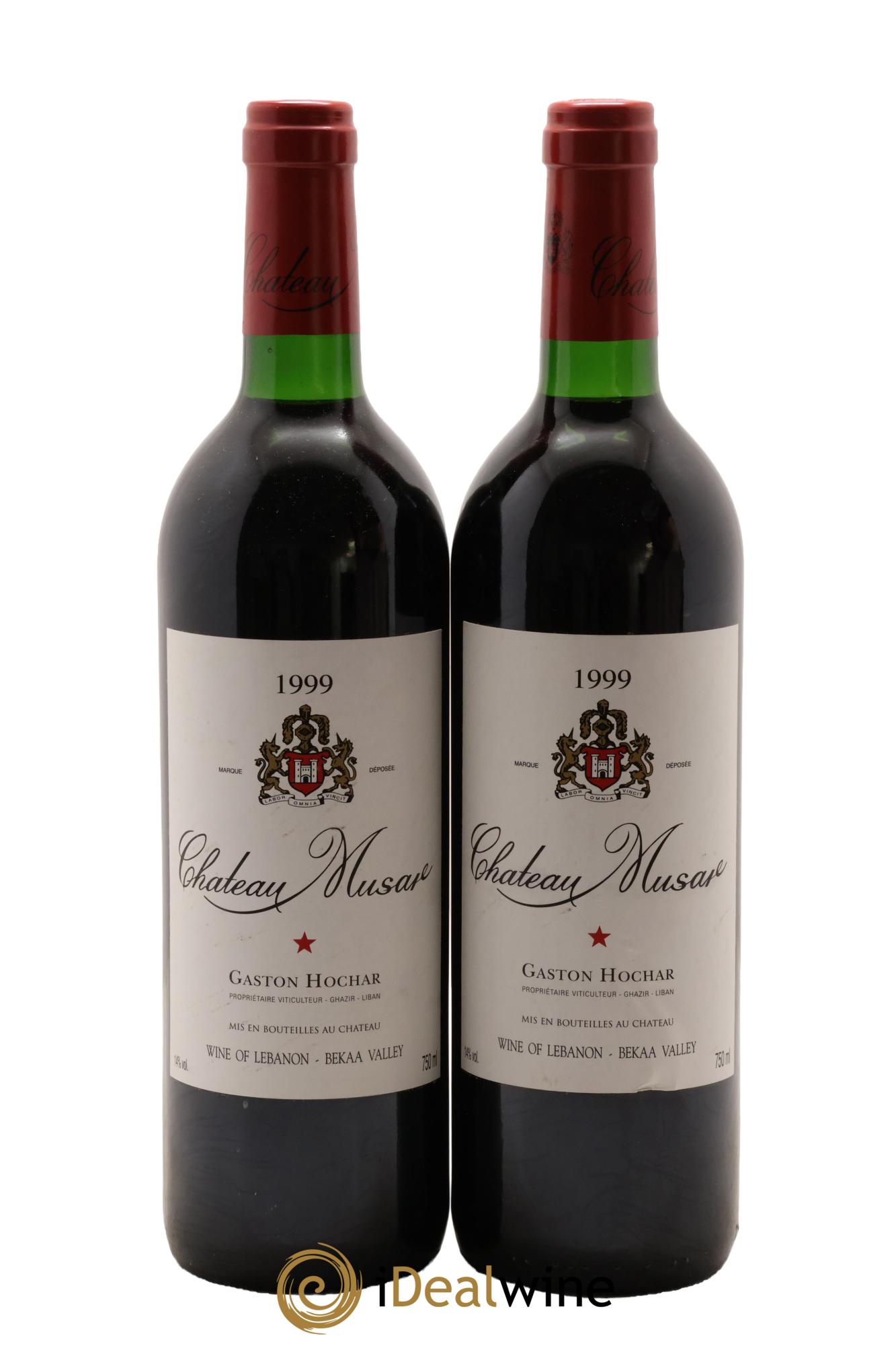 Château Musar Serge Hochar 1999 - Lotto di 2 bottiglie - 0