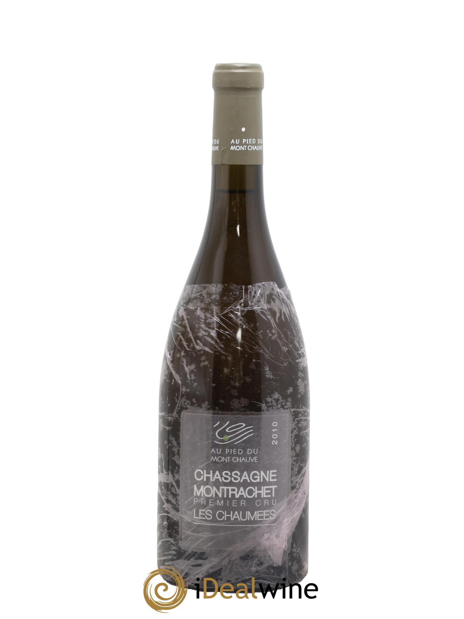 Chassagne-Montrachet 1er Cru Les Chaumées Au Pied du Mont Chauve 2010 - Lot de 1 bouteille - 0
