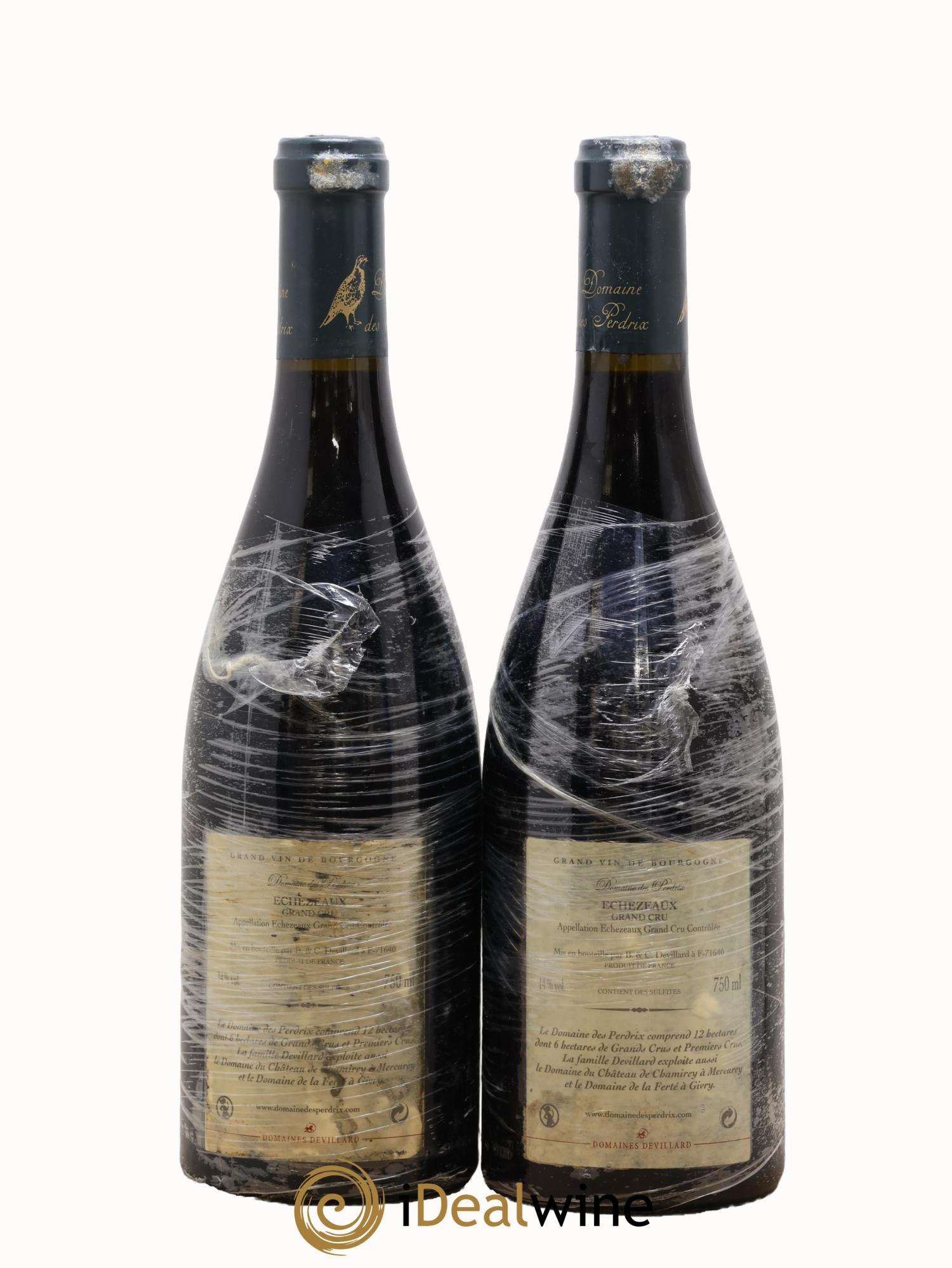 Echezeaux Grand Cru Perdrix (Domaine des) 2005 - Lotto di 2 bottiglie - 1