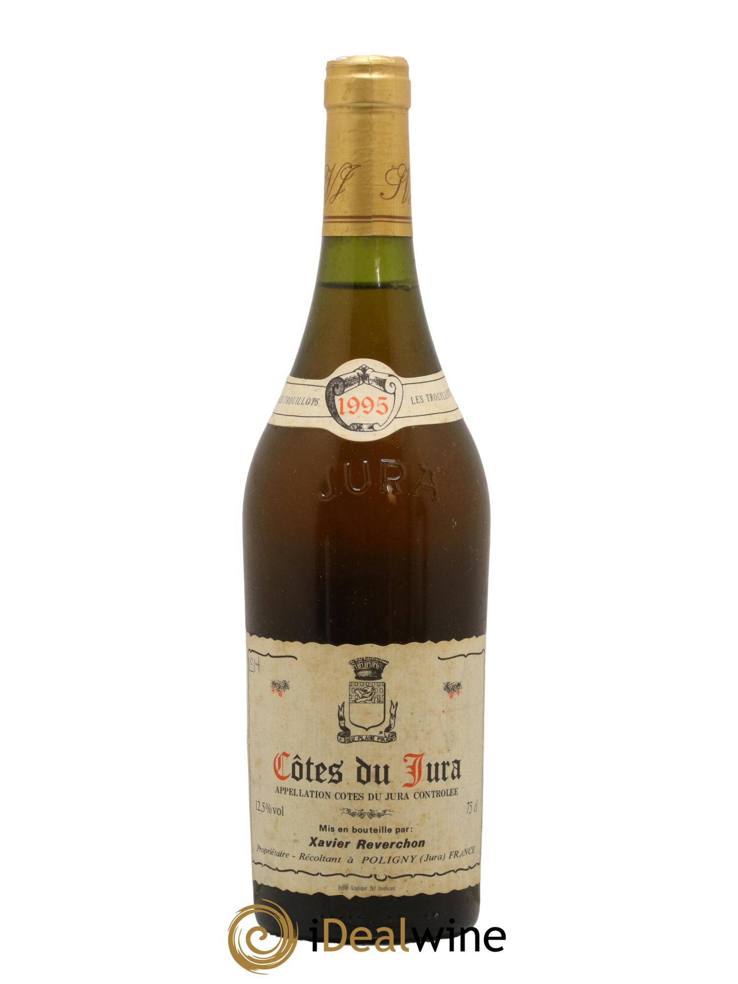 Côtes du Jura Domaine Reverchon 1995 - Lot de 1 bouteille - 0
