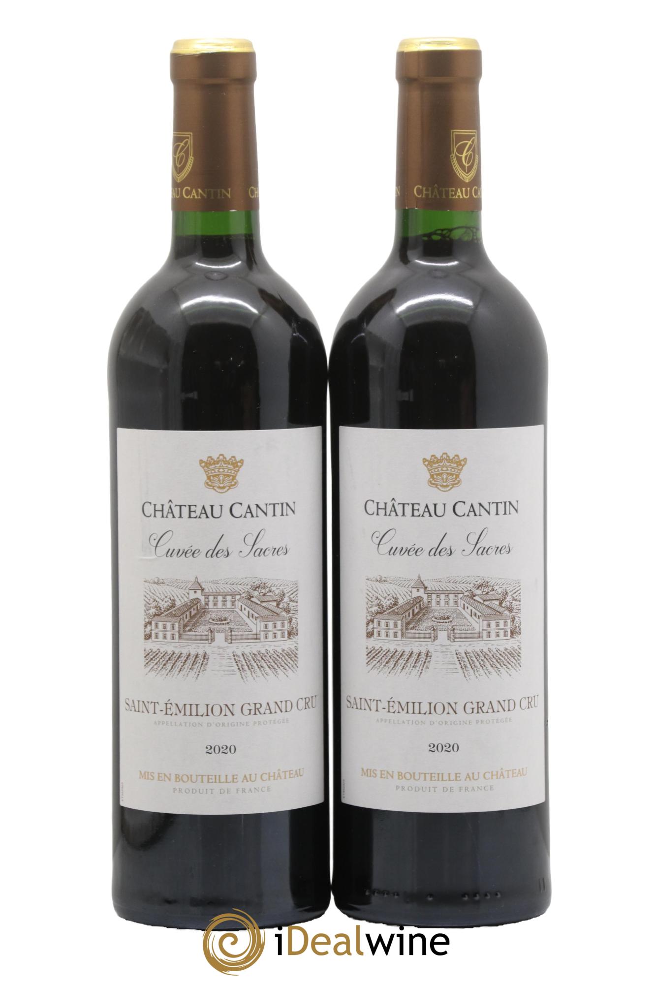 Château Cantin 2020 - Lot de 2 bouteilles - 0