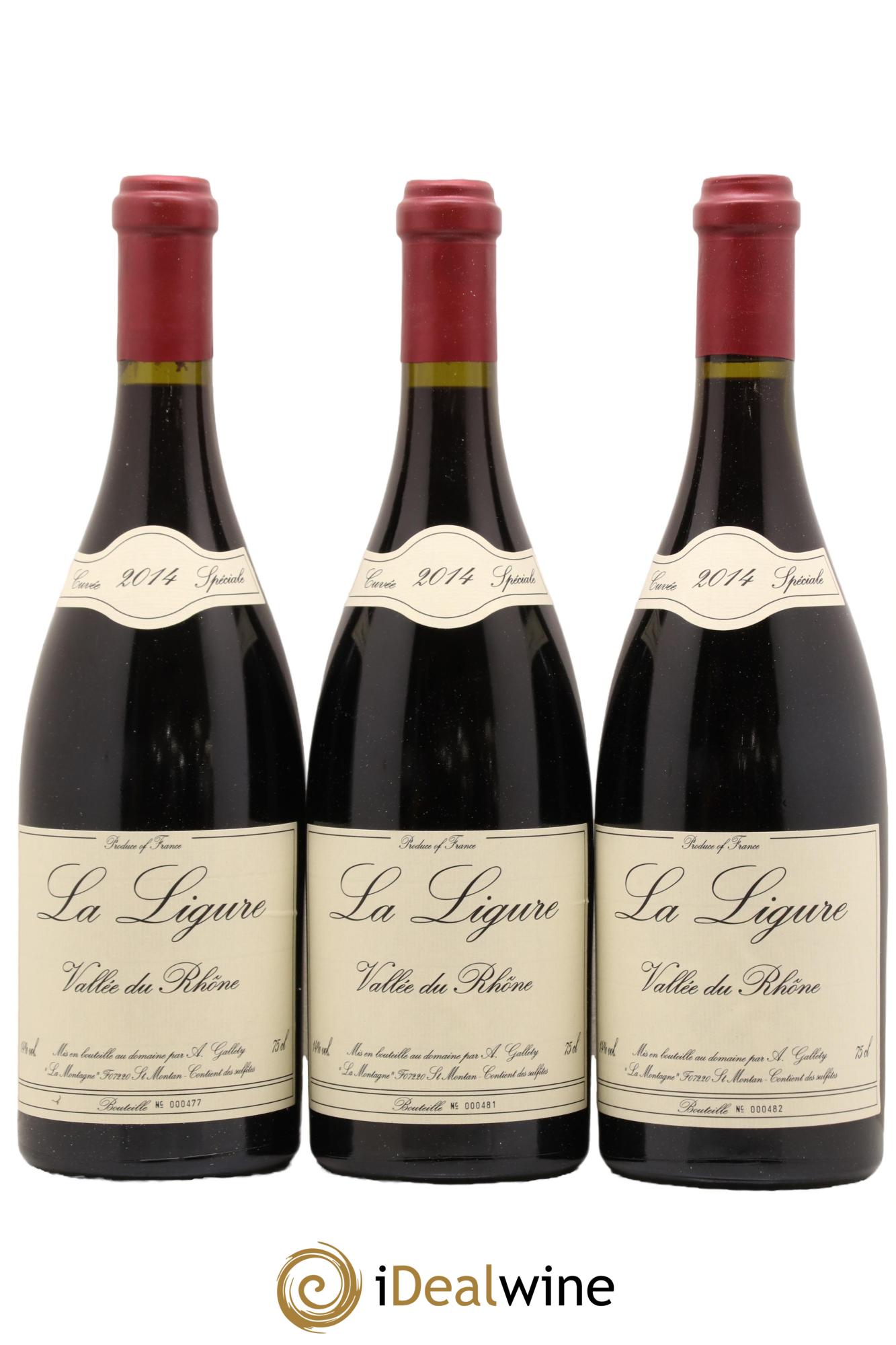 Côtes du Vivarais La Ligure Gallety (Domaine) 2014 - Lot de 6 bouteilles - 3