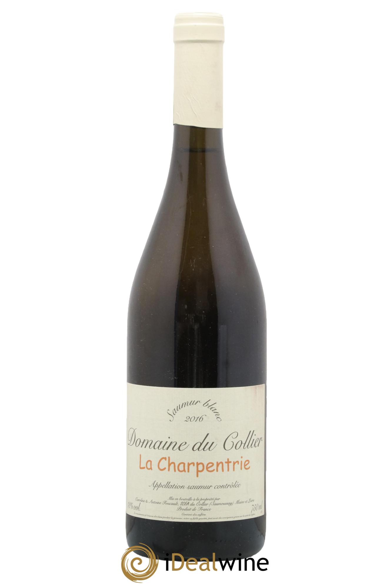 Saumur La Charpentrie Domaine du Collier 2016 - Lotto di 1 bottiglia - 0