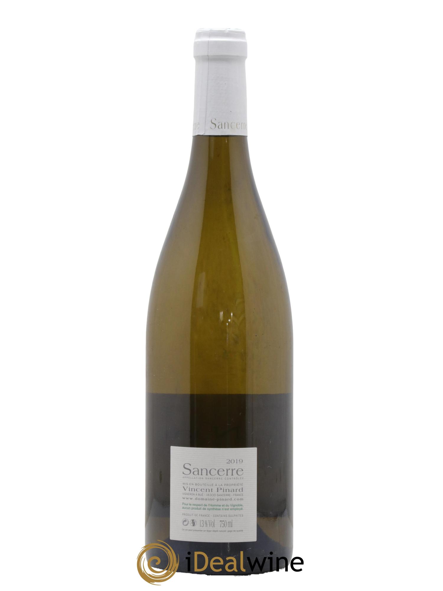 Sancerre Nuance Vincent Pinard 2019 - Lot de 1 bouteille - 1