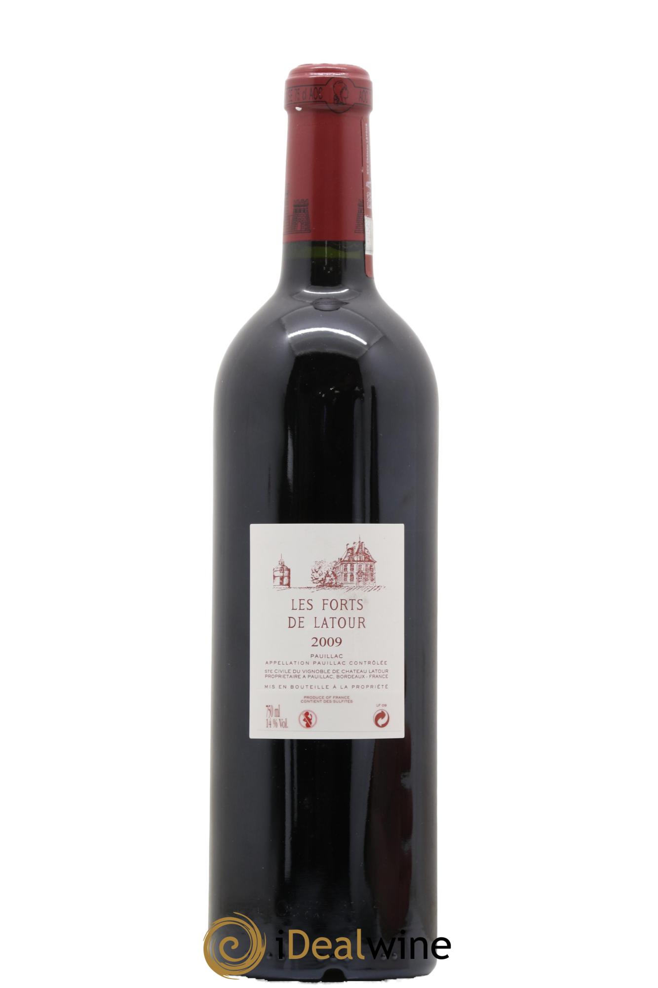 Les Forts de Latour Second Vin 2009 - Lot de 1 bouteille - 1