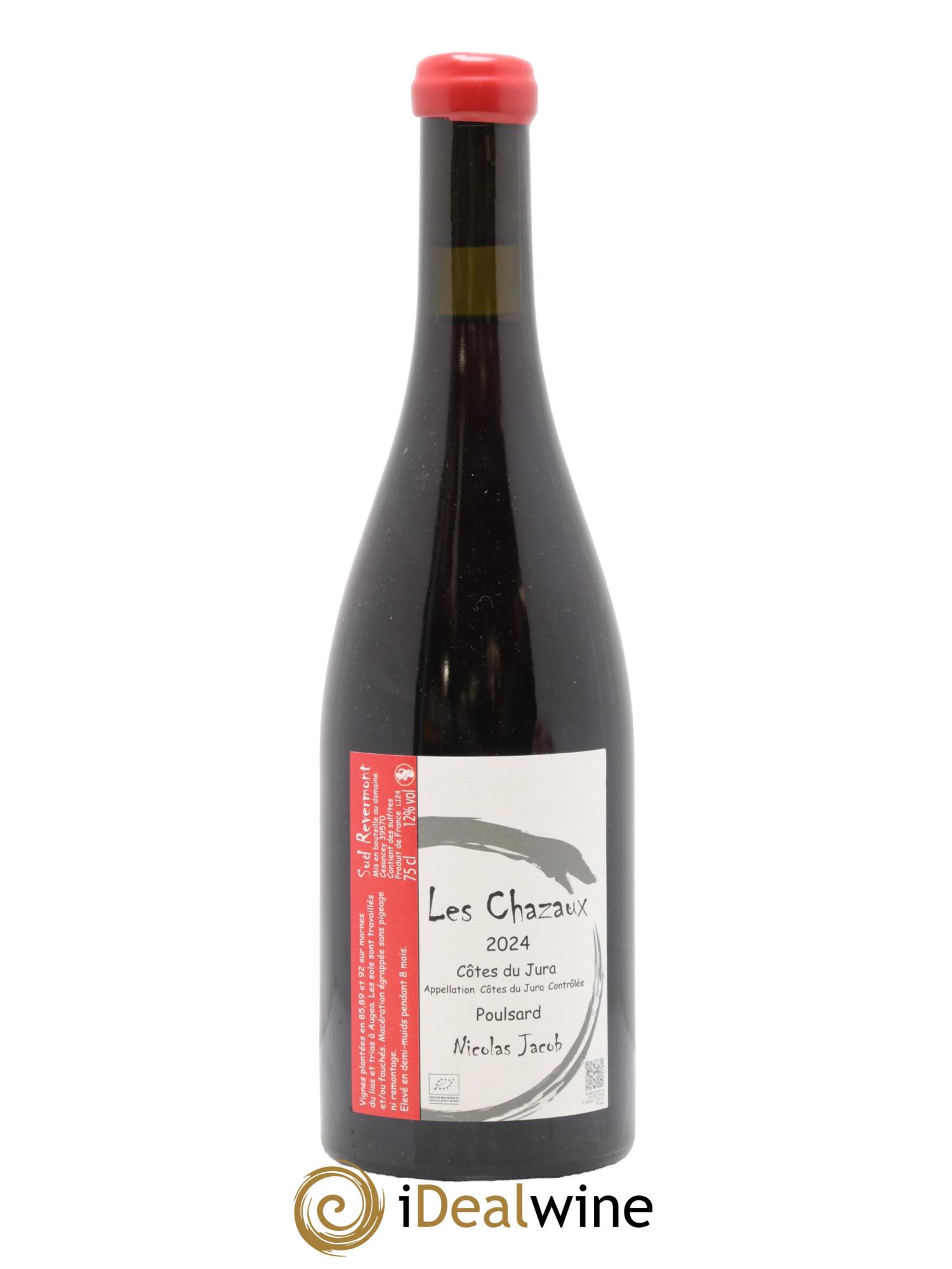 Côtes du Jura Poulsard Les Chazaux Nicolas Jacob 2024 - Lot de 1 bouteille - 0