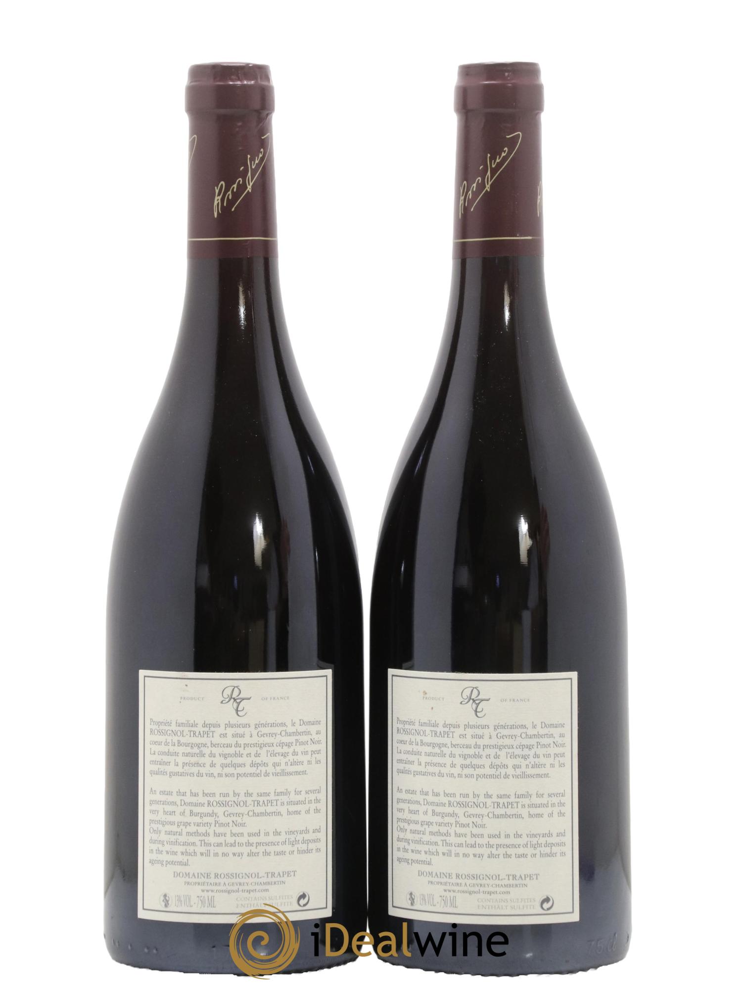 Chapelle-Chambertin Grand Cru Rossignol-Trapet (Domaine) 2007 - Posten von 2 Flaschen - 1