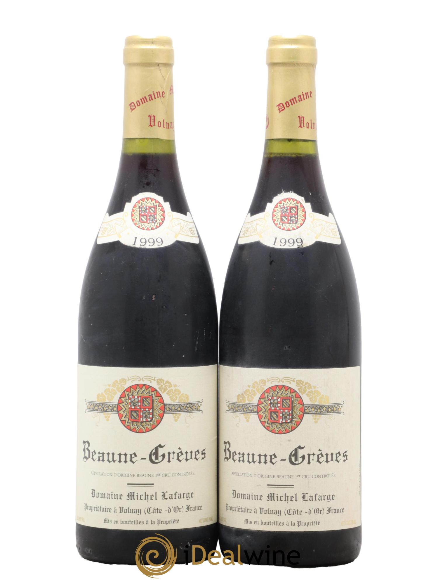 Beaune 1er Cru Grèves Lafarge (Domaine) 1999 - Lot de 2 bouteilles - 0