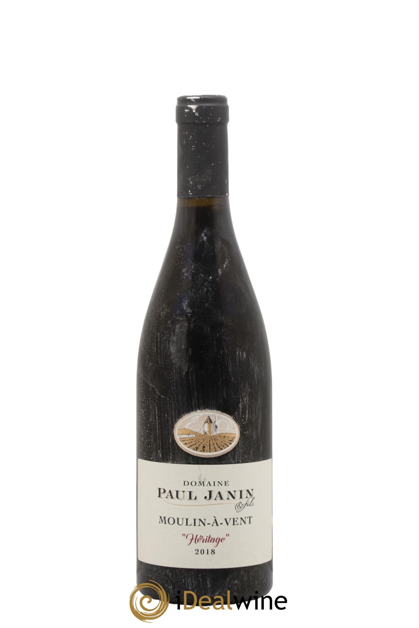 Moulin-à-Vent Heritage du Tremblay Paul Janin (Domaine) 2018 - Lot de 1 bouteille - 0