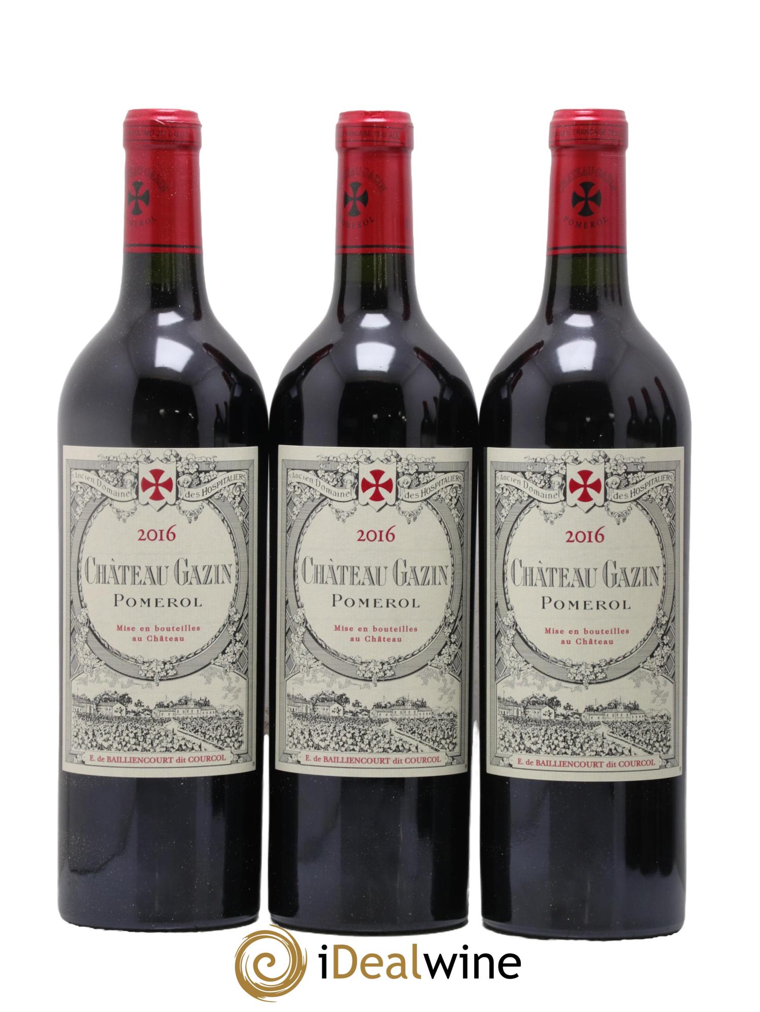 Château Gazin 2016 - Lot de 6 bouteilles - 2
