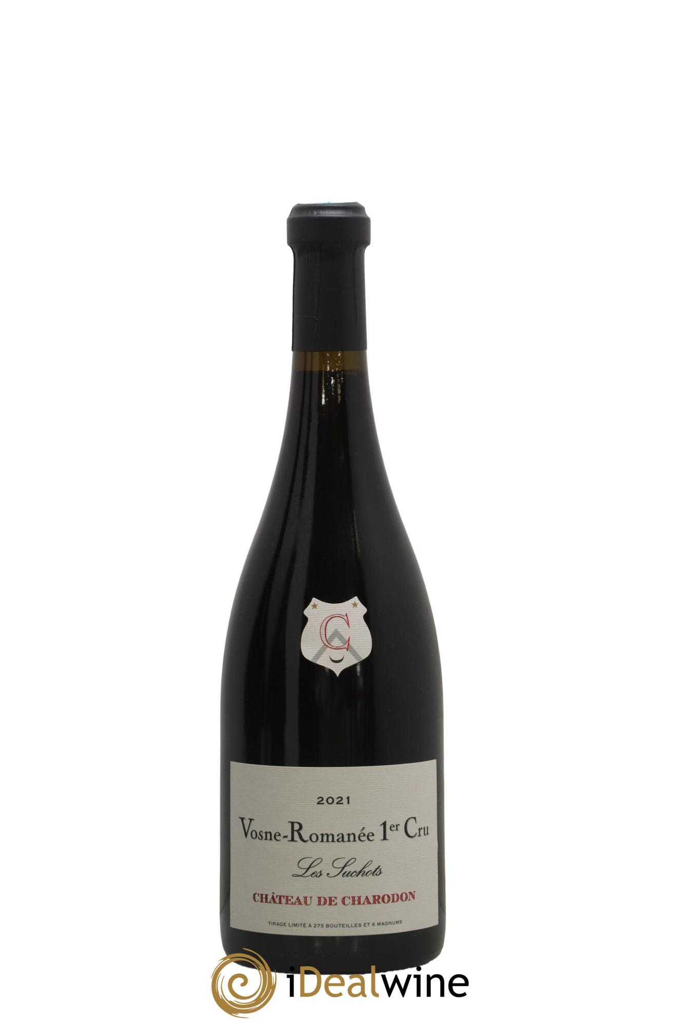 Vosne-Romanée 1er Cru Les Suchots Château de Charodon 2021 - Lot de 1 bouteille - 0