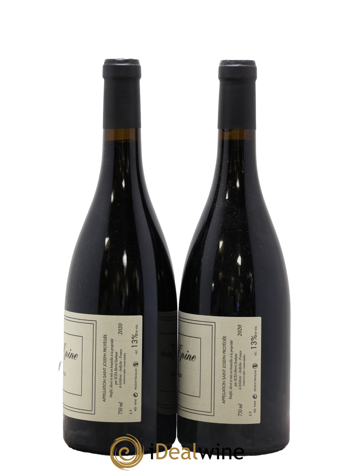 Saint-Joseph Sainte Epine Hervé Souhaut - Domaine Romaneaux-Destezet 2020 - Lot de 2 bouteilles - 1