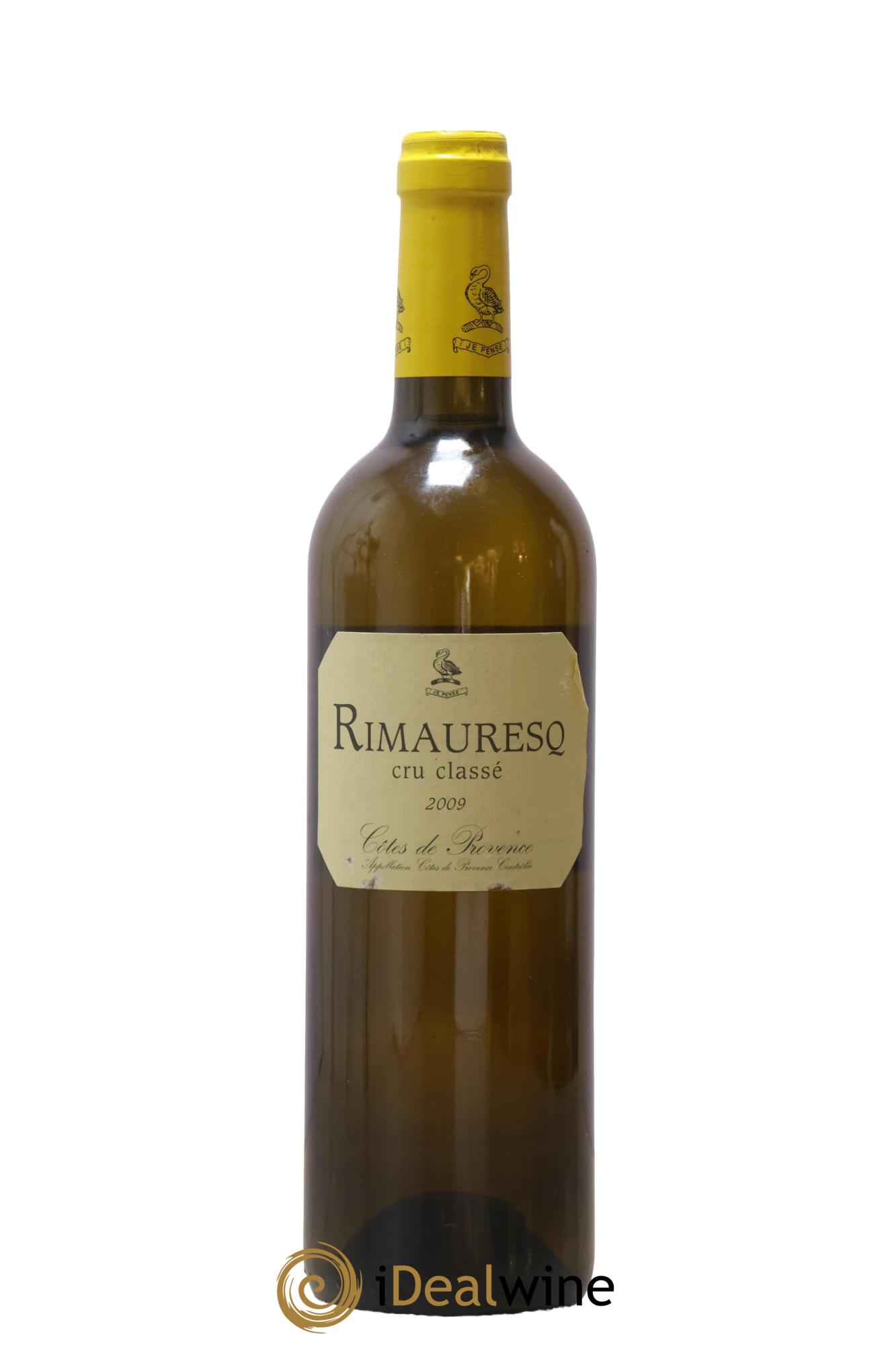 Côtes de Provence Rimauresq Classique de Rimauresq 2009 - Lot de 1 bouteille - 0