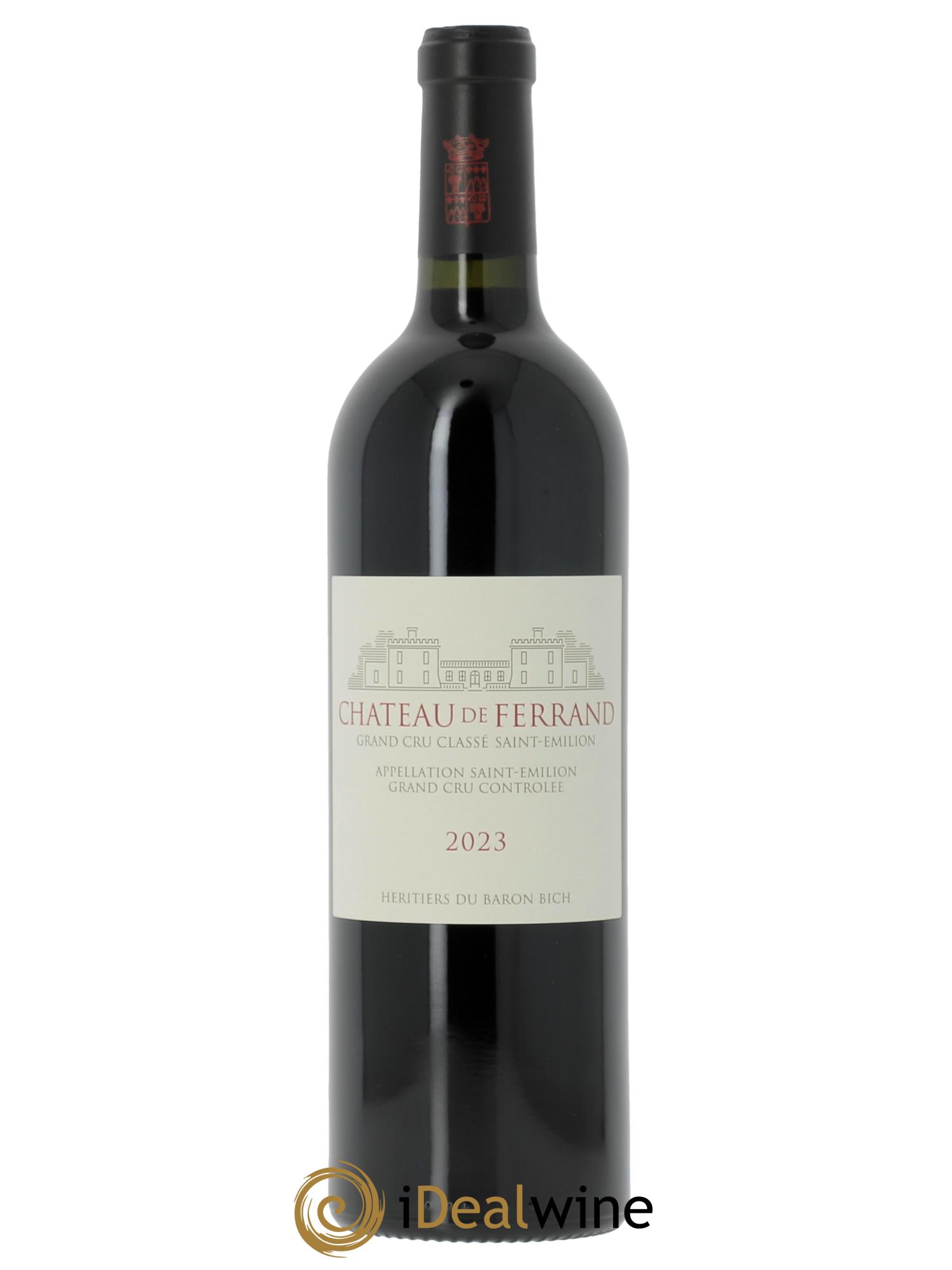 Château de Ferrand Grand Cru Classé (CBO à partir de 6 bts) 2023 - Lot de 1 bouteille - 0