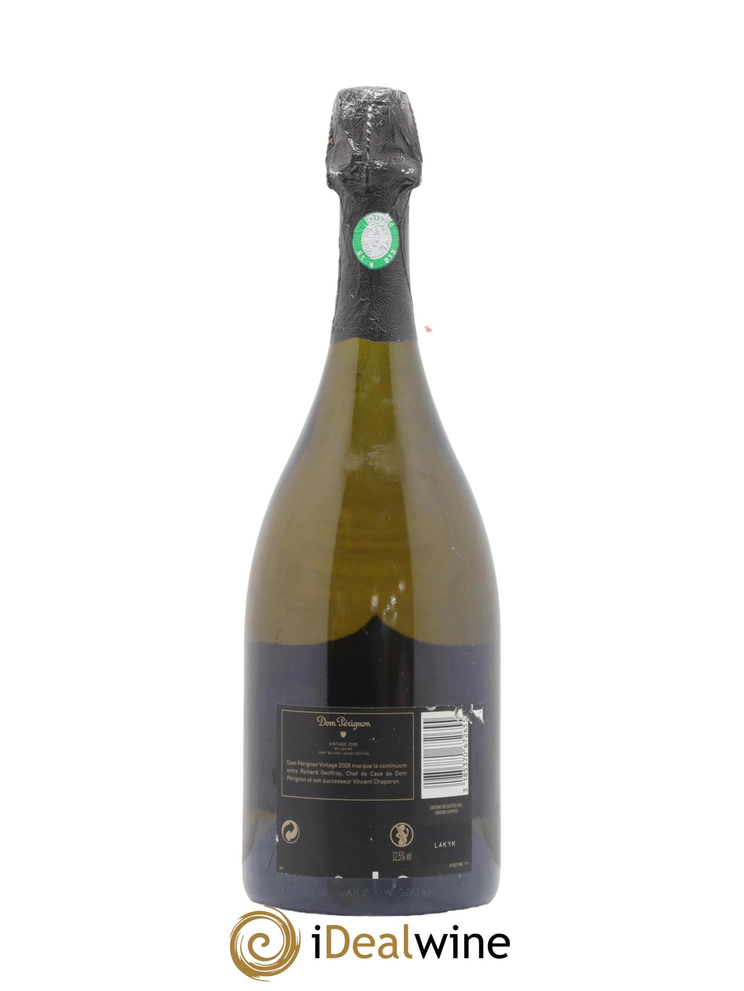 Brut Dom Pérignon 2008 - Lot de 1 bouteille - 1