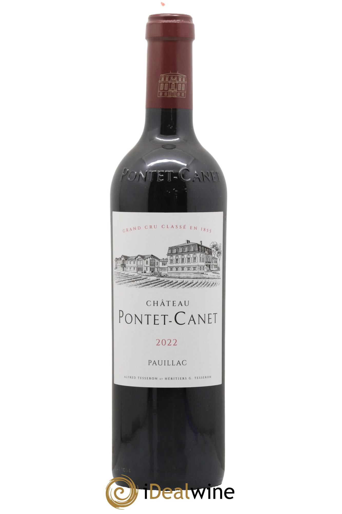 Château Pontet Canet 5ème Grand Cru Classé 2022 - Posten von 1 Flasche - 0