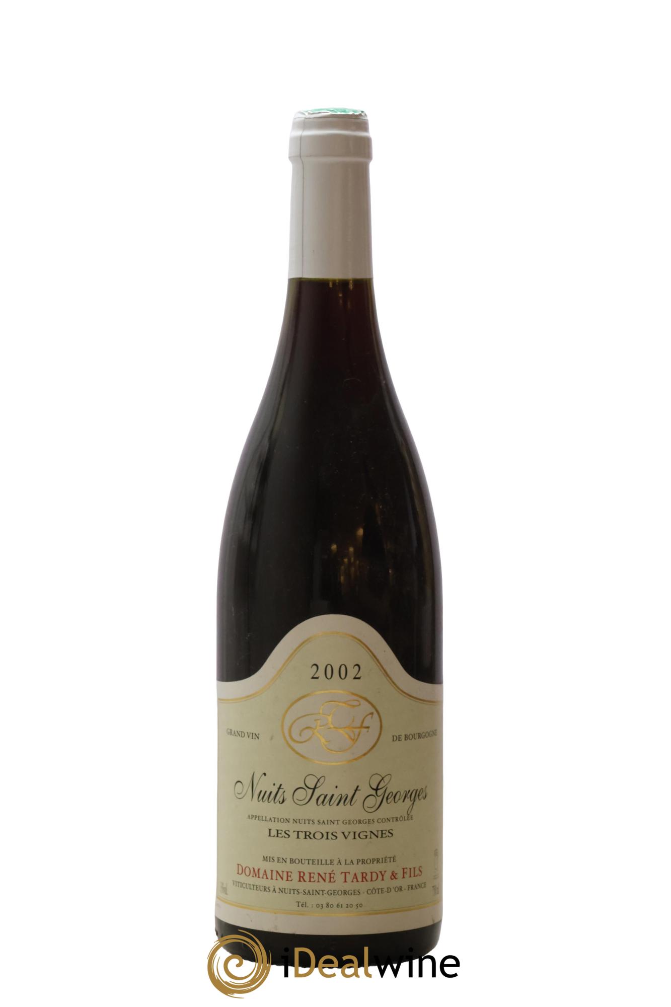 Nuits-Saint-Georges Les Trois Vignes René Tardy 2002 - Lot of 1 bottle - 0