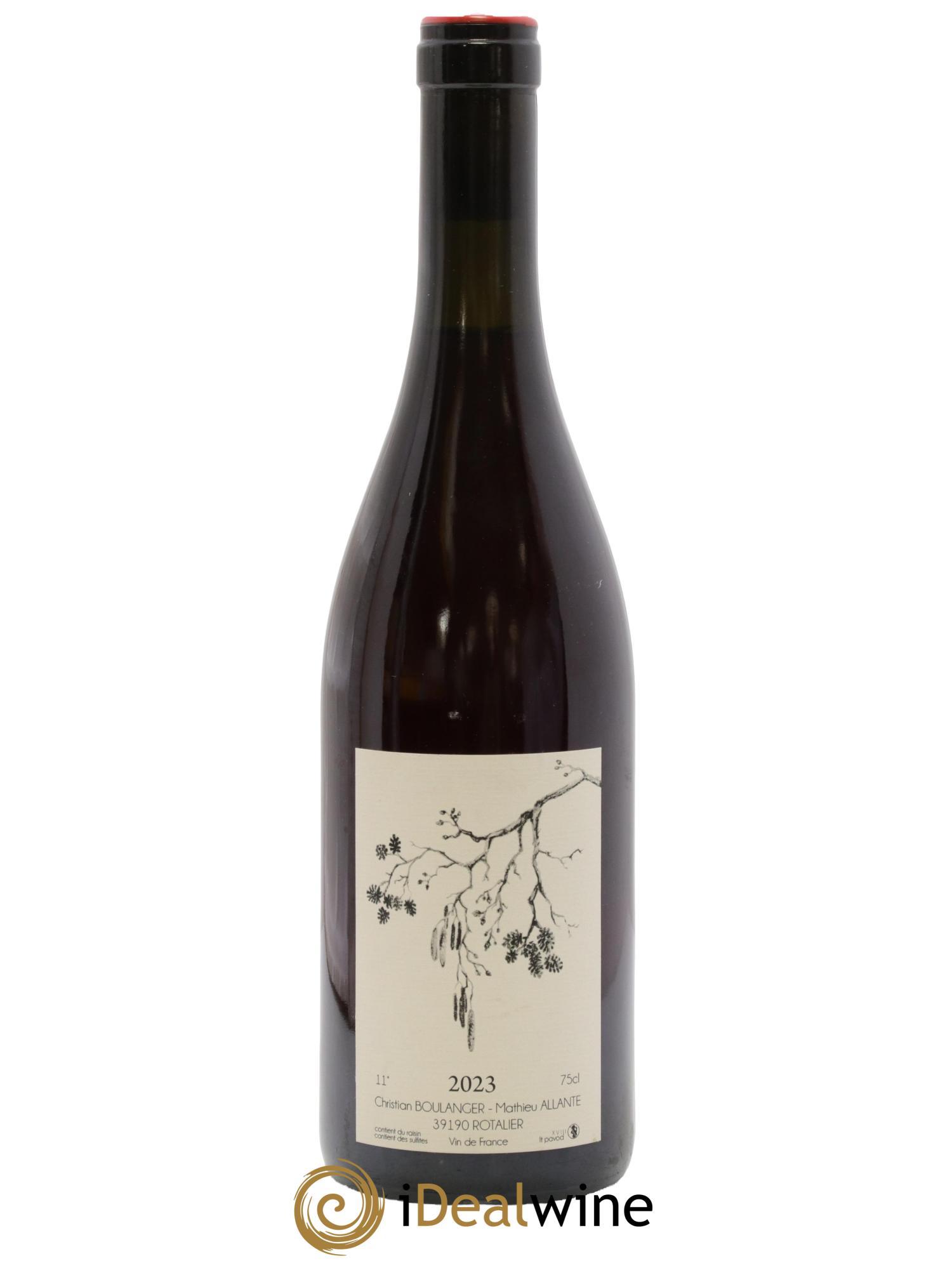 Vin de France Pineau d'Aunis Allante Boulanger 2023 - Lot of 1 bottle - 0