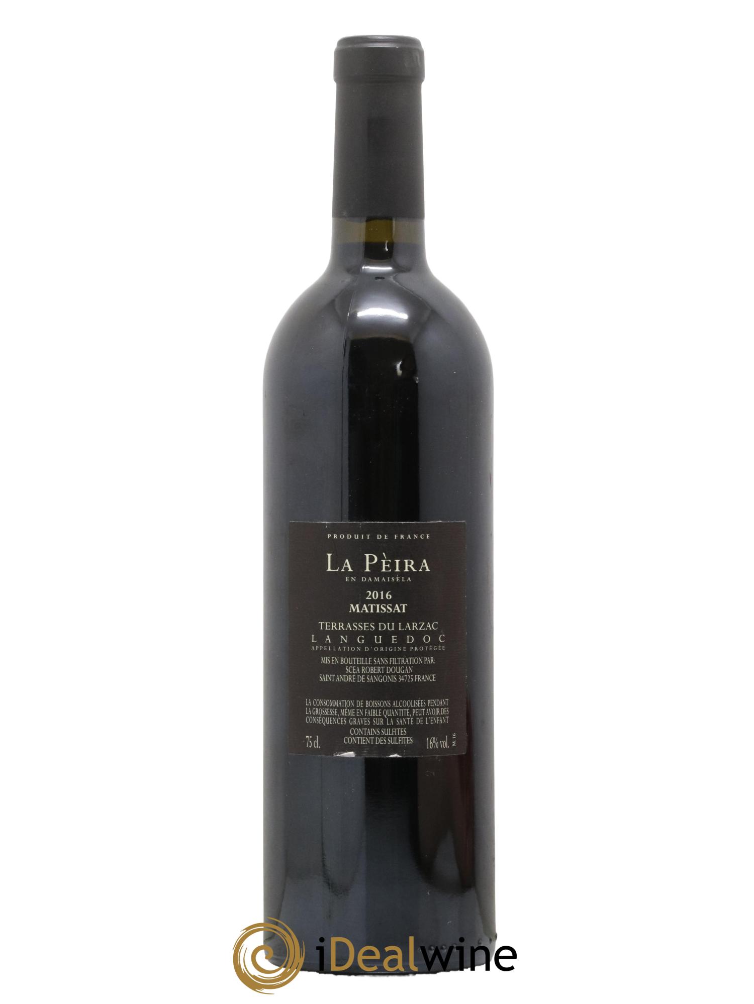 Coteaux du Languedoc Terrasses du Larzac La Peira Matissat 2016 - Lot de 1 bouteille - 1