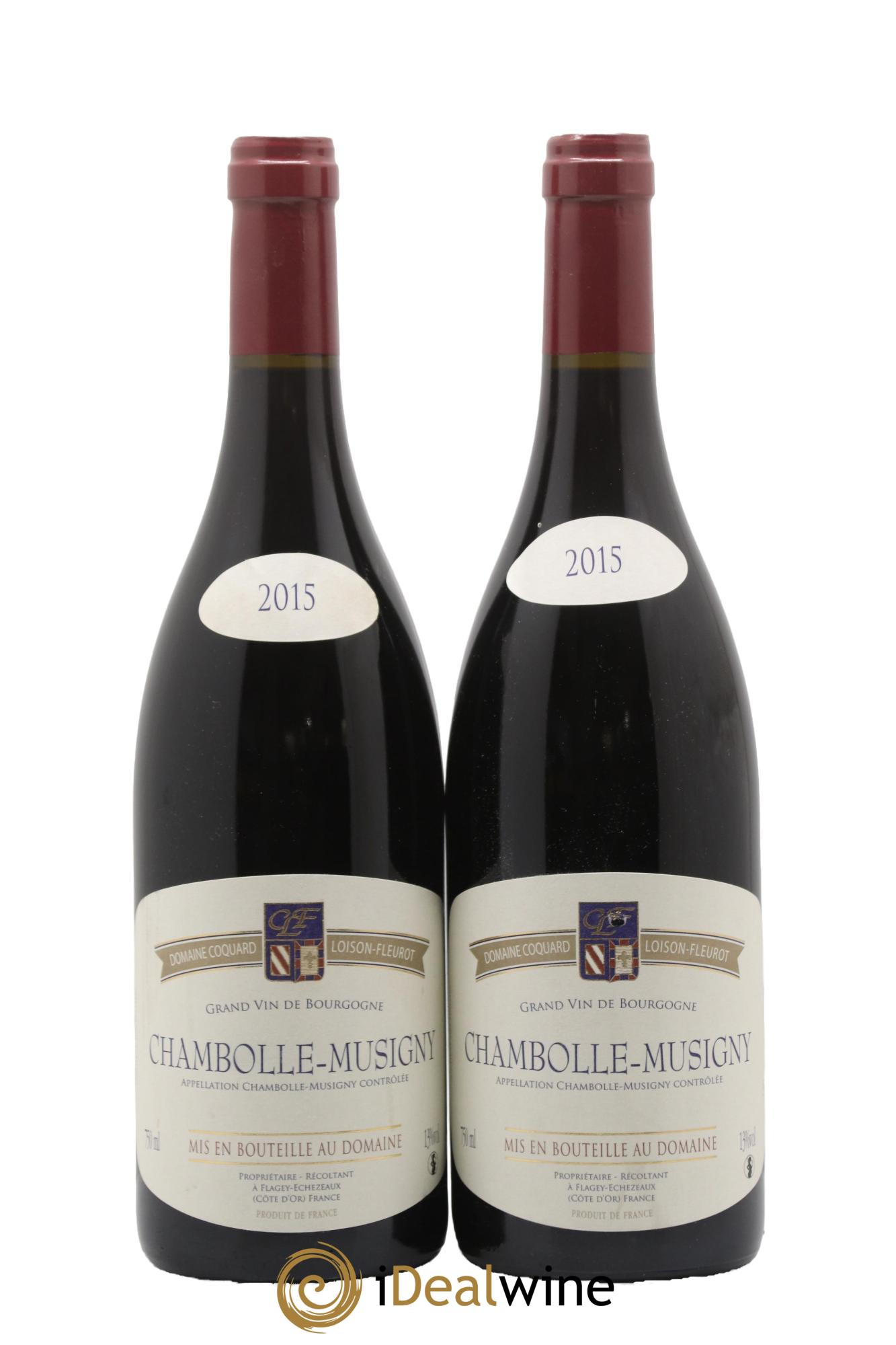 Chambolle-Musigny Coquard Loison-Fleurot 2015 - Lot de 2 bouteilles - 0