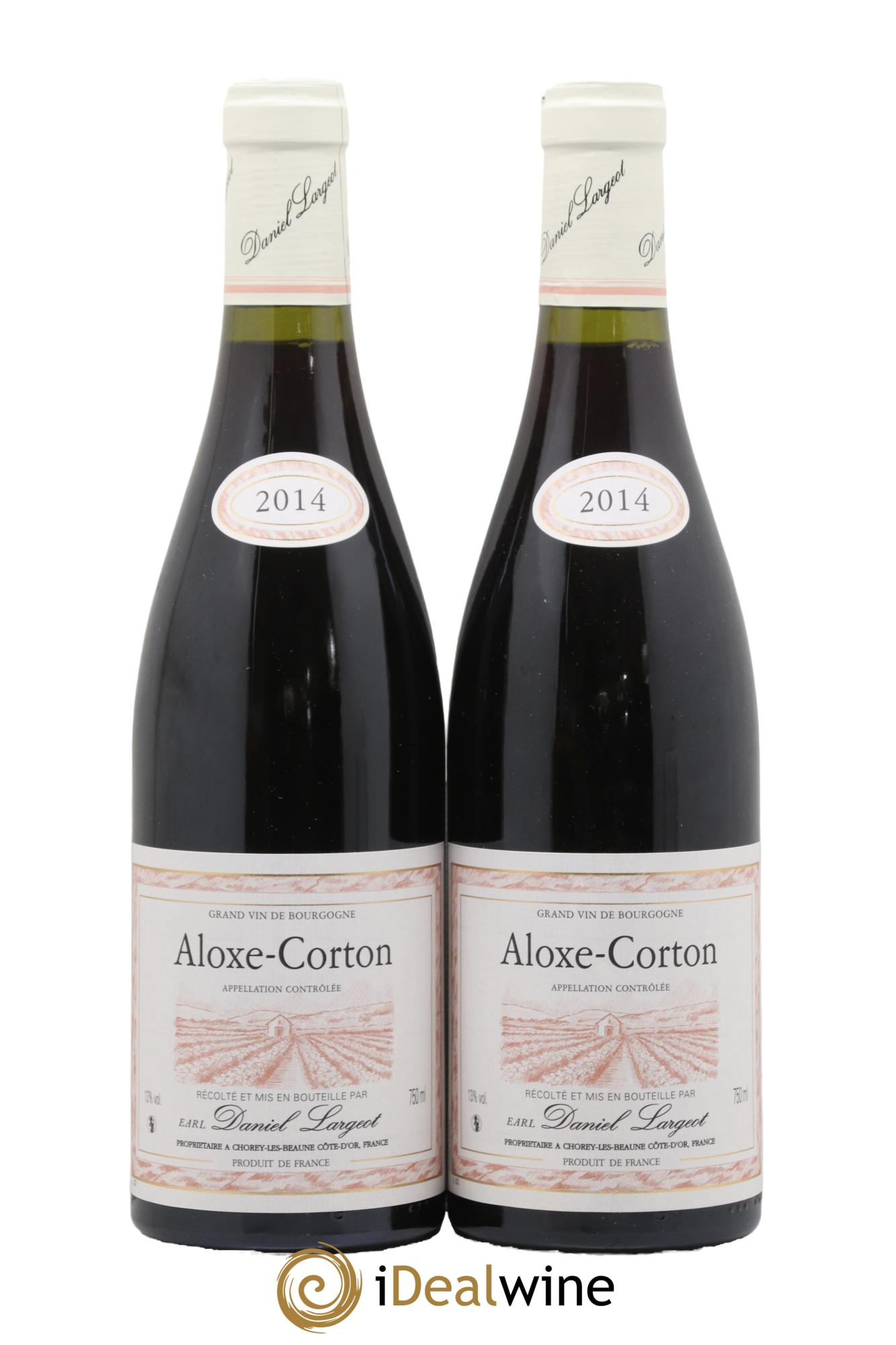 Aloxe-Corton Daniel Largeot 2014 - Lot de 2 bouteilles - 0