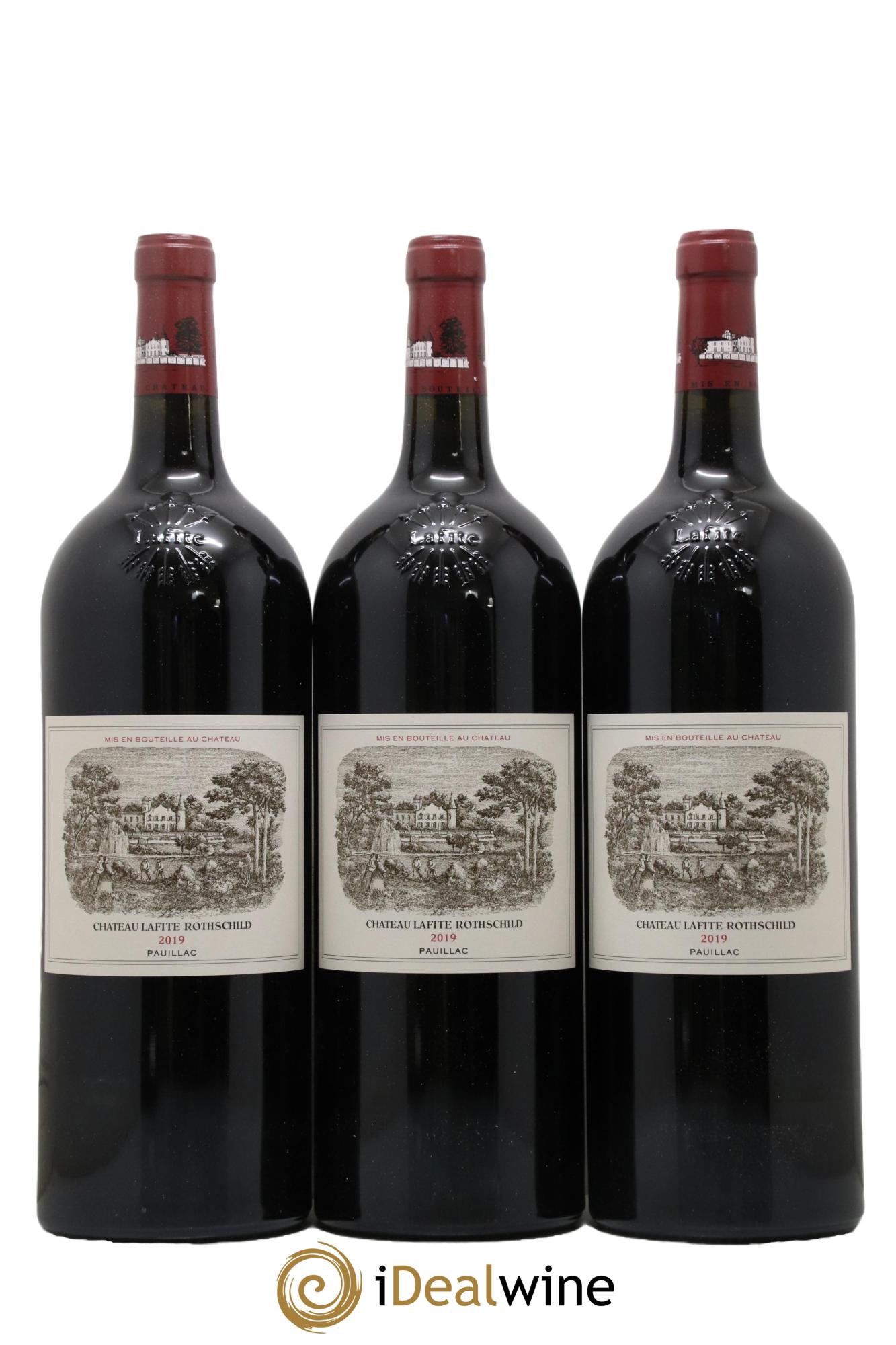 Château Lafite Rothschild 1er Grand Cru Classé 2019 - Lot de 3 magnums - 0