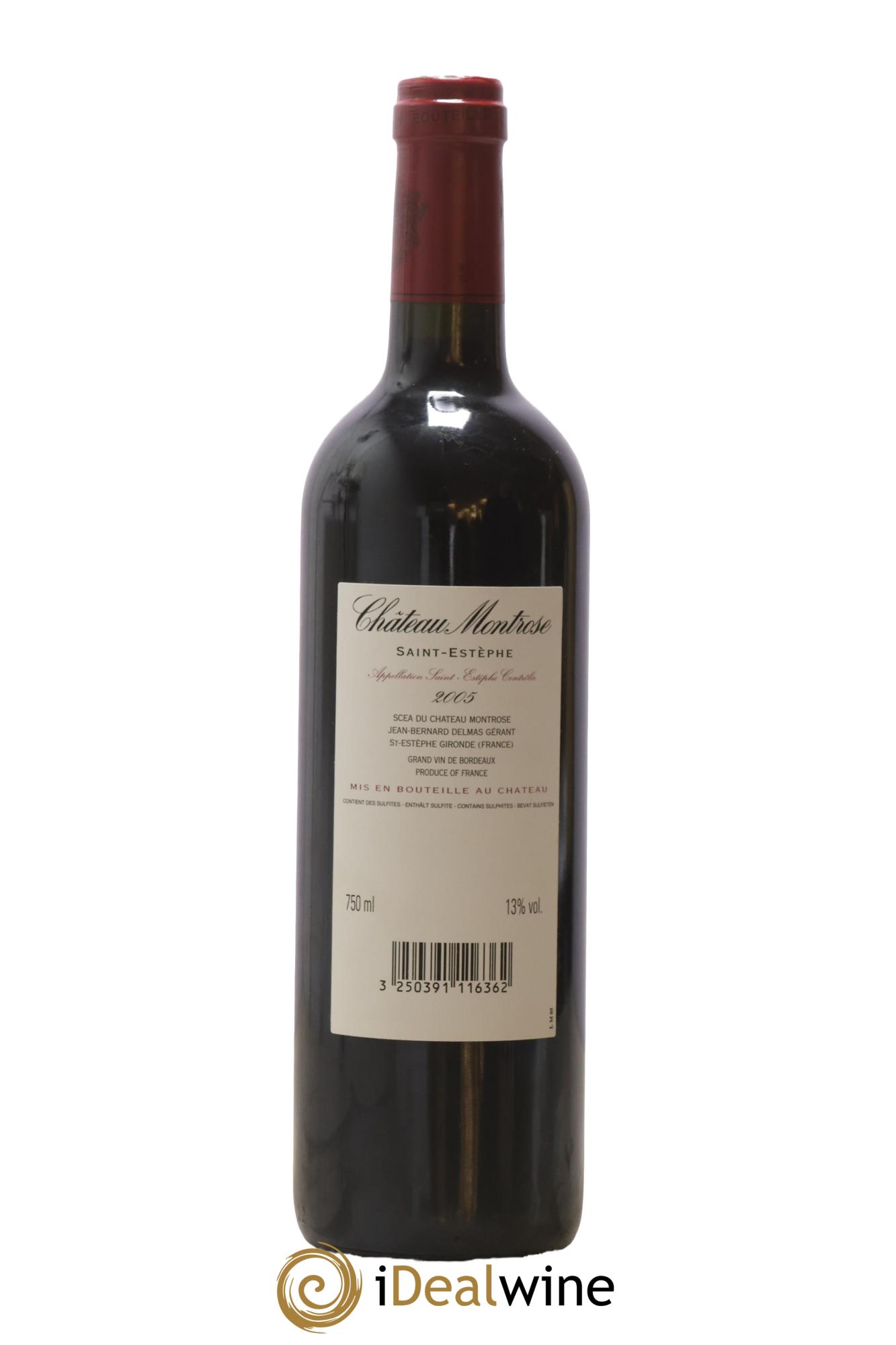 Château Montrose 2ème Grand Cru Classé 2005 - Lotto di 1 bottiglia - 1