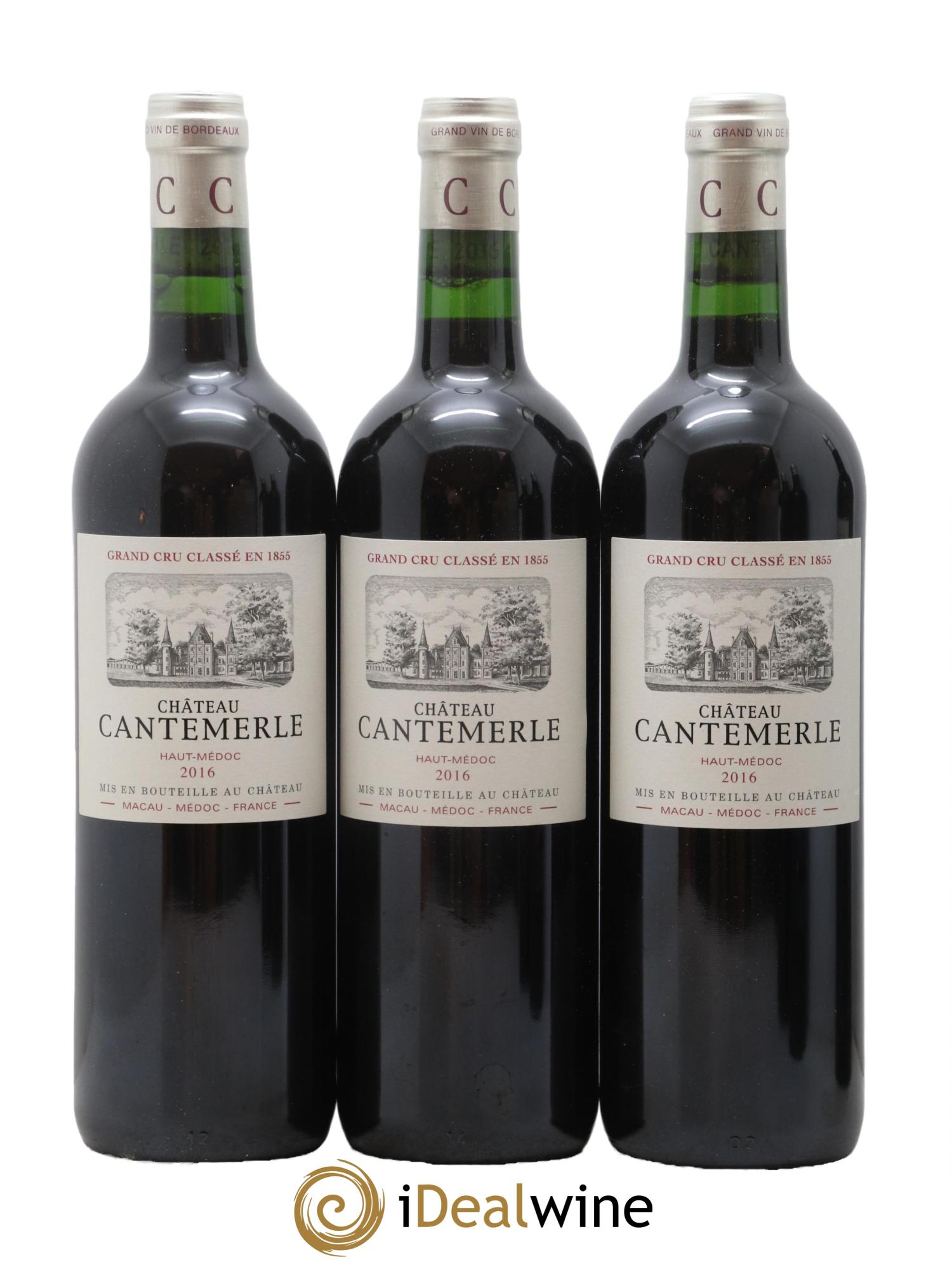 Château Cantemerle 5ème Grand Cru Classé 2016 - Lot de 12 bouteilles - 3