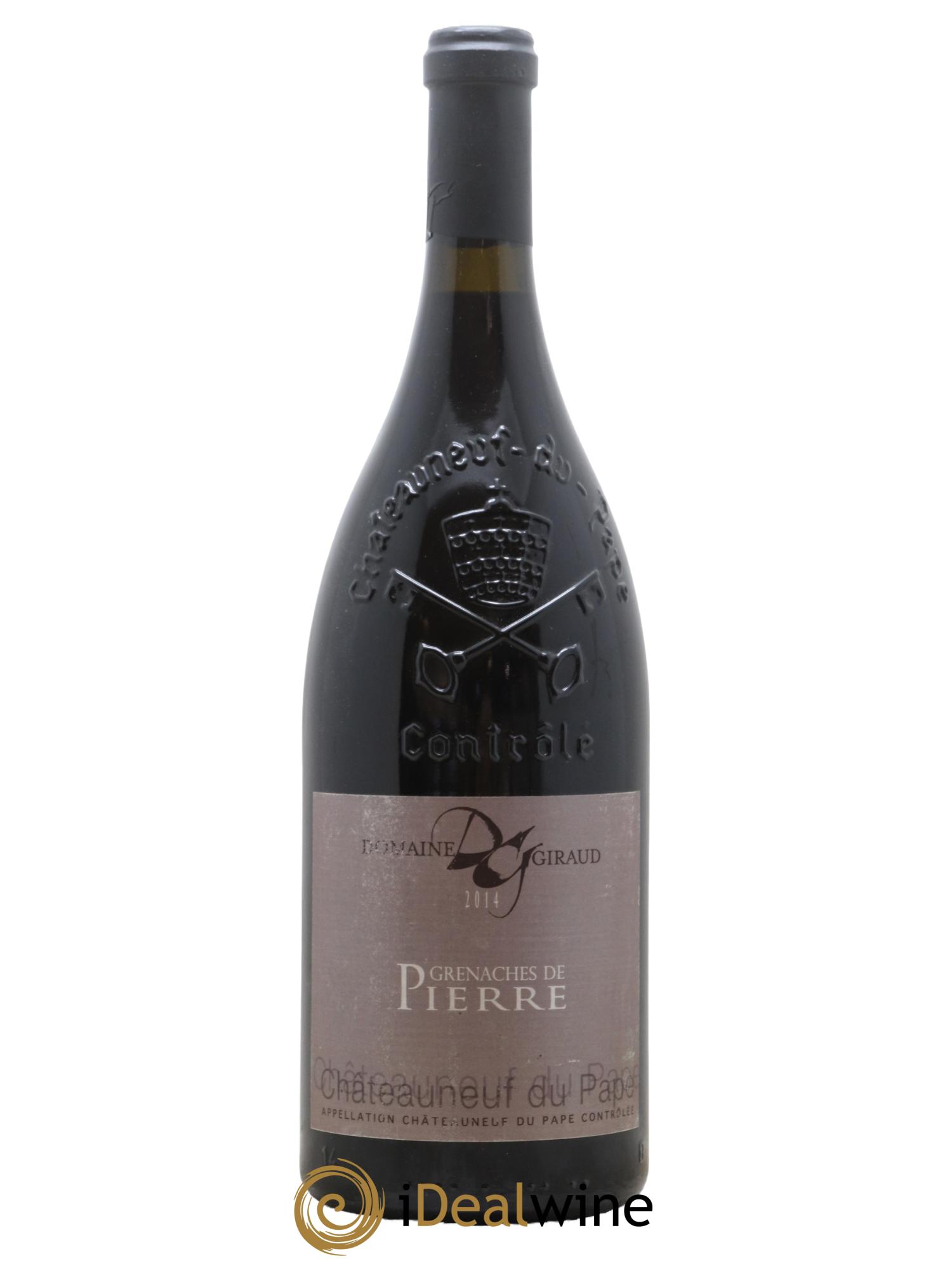 Châteauneuf-du-Pape Les Grenaches De Pierre Giraud (Domaine) 2014 - Lot de 1 magnum - 0