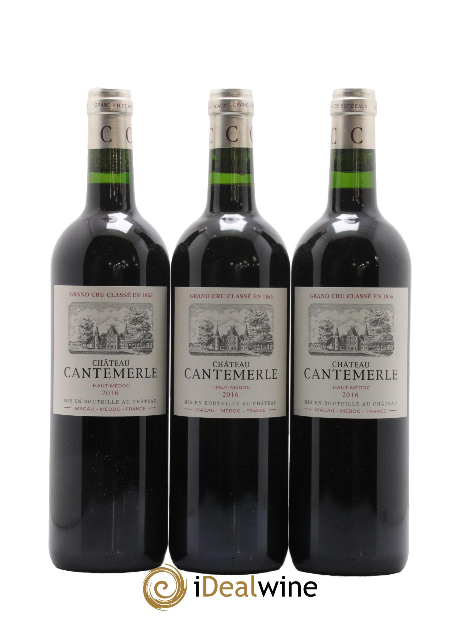 Château Cantemerle 5ème Grand Cru Classé 2016 - Lot de 6 bouteilles - 2