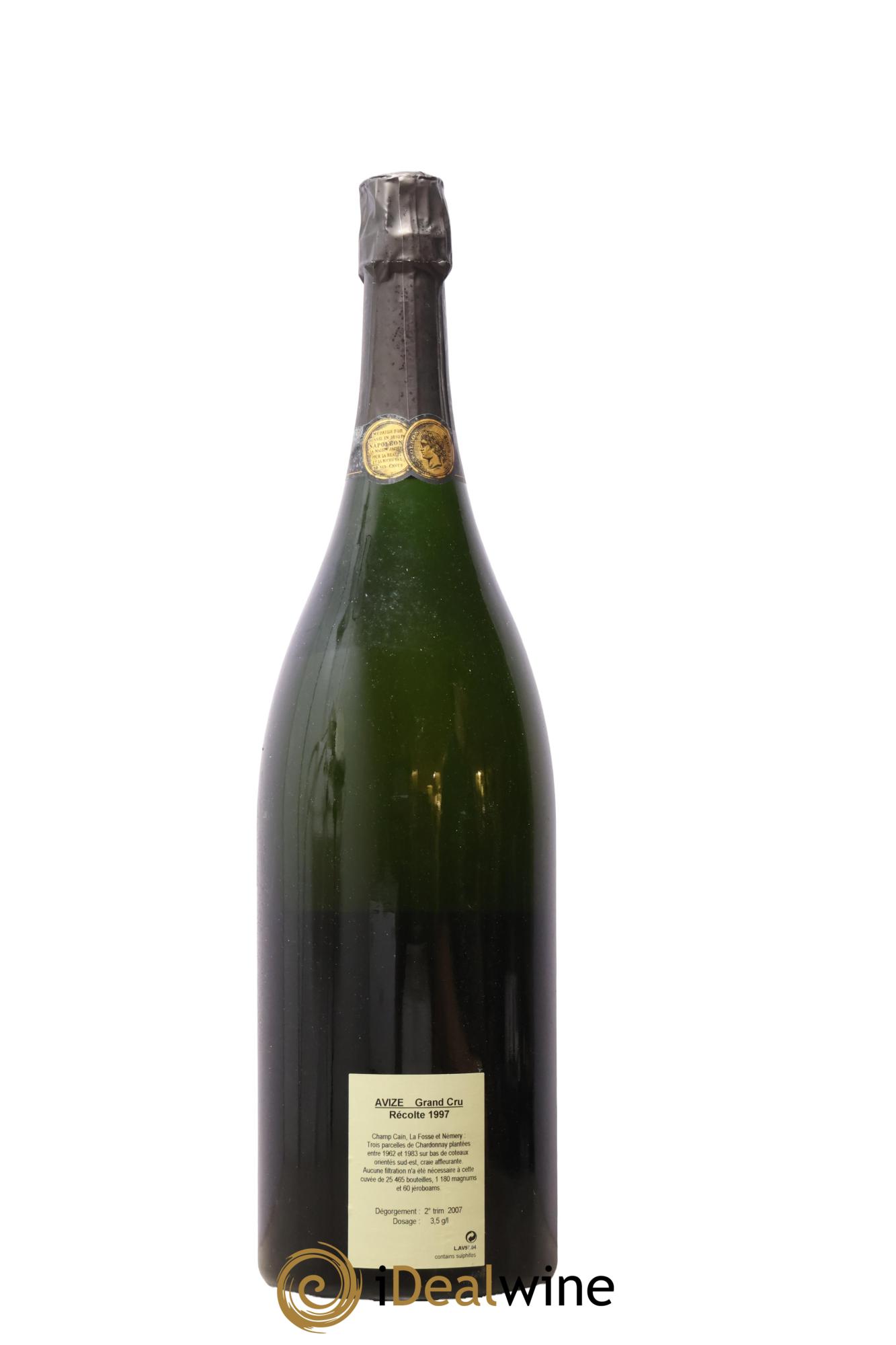 Champagne Avize Grand Cru Jacquesson 1997 - Lot of 1 double magnum - 2
