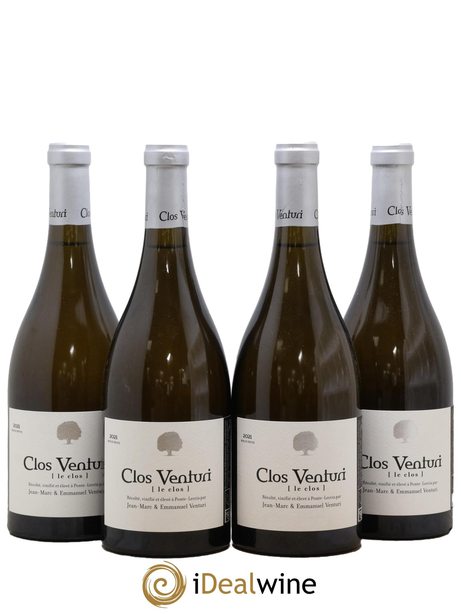 Vin de Corse Clos Venturi Le Clos 2021 - Lotto di 4 bottiglie - 0
