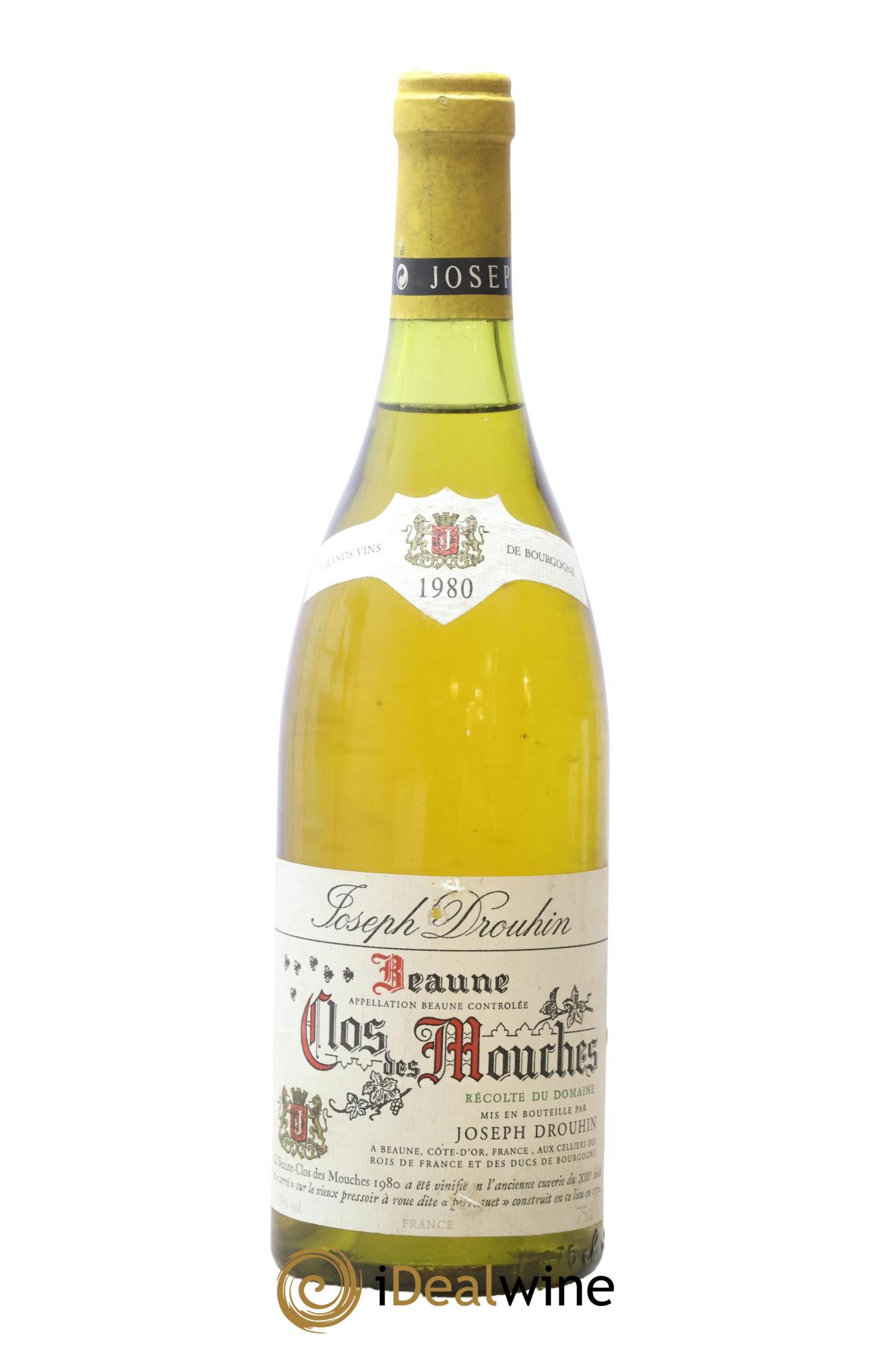Beaune 1er Cru Clos des Mouches Joseph Drouhin 1980 - Lot de 1 bouteille - 0