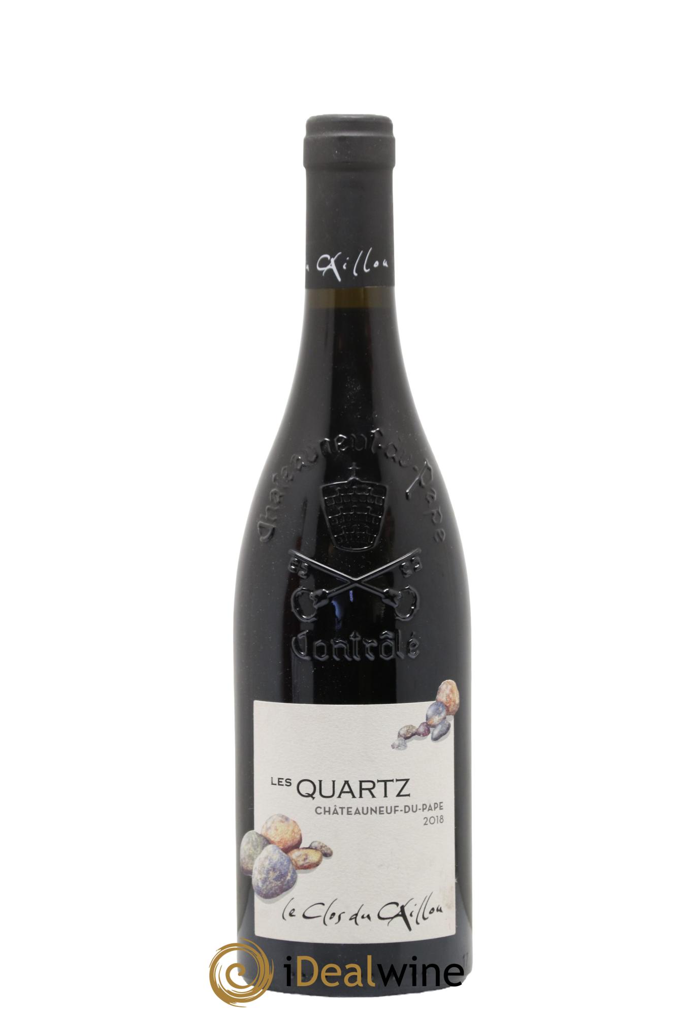 Châteauneuf-du-Pape Les Quartz Clos du Caillou  2018 - Lot de 1 bouteille - 0