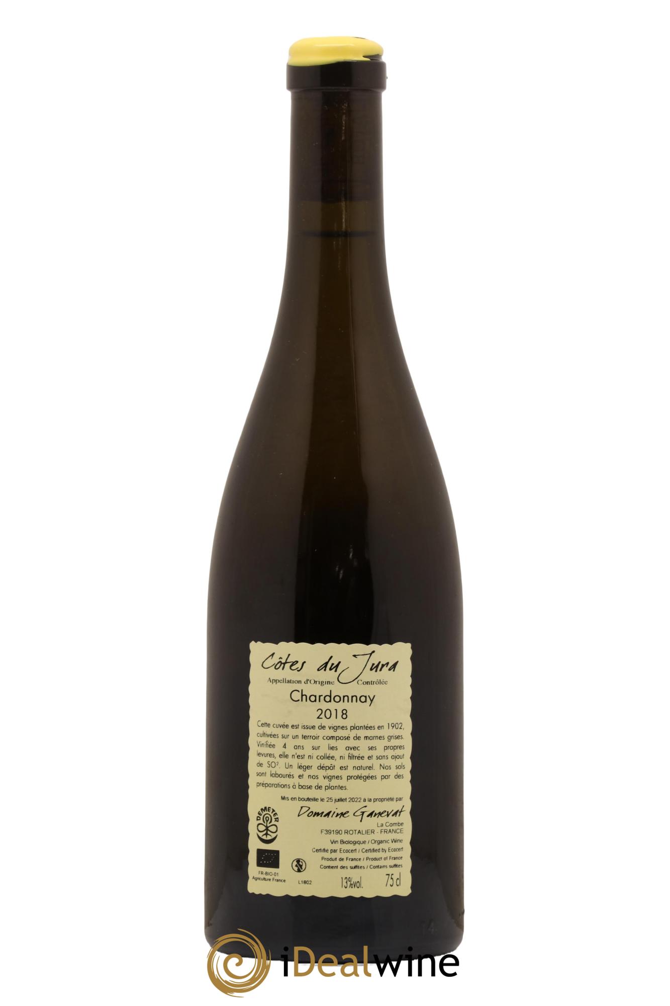 Côtes du Jura Les Chalasses Vieilles Vignes Jean-François Ganevat (Domaine) 2018 - Lot de 1 bouteille - 1