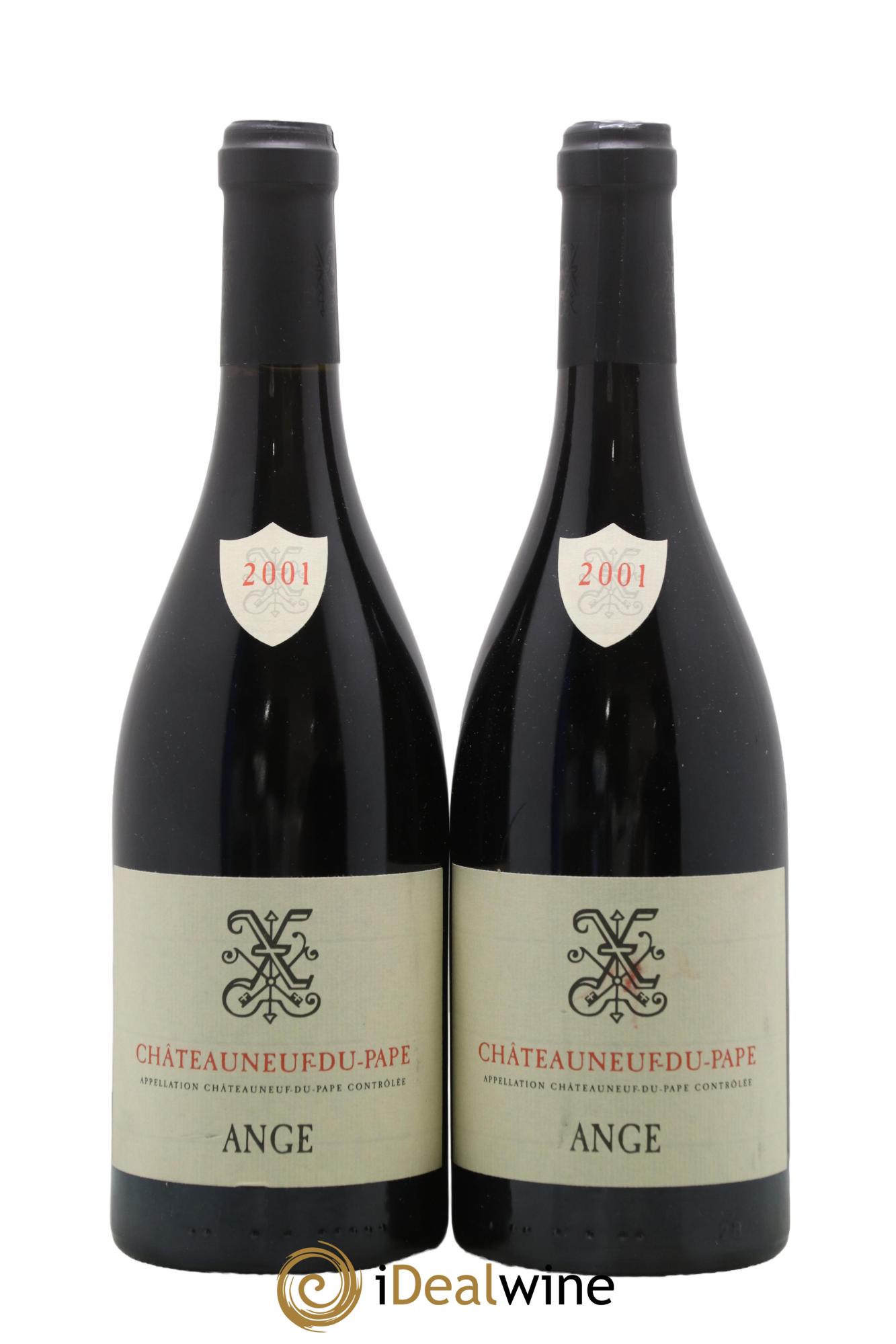 Châteauneuf-du-Pape Ange Xavier Vignon 2001 - Lot of 2 bottles - 0
