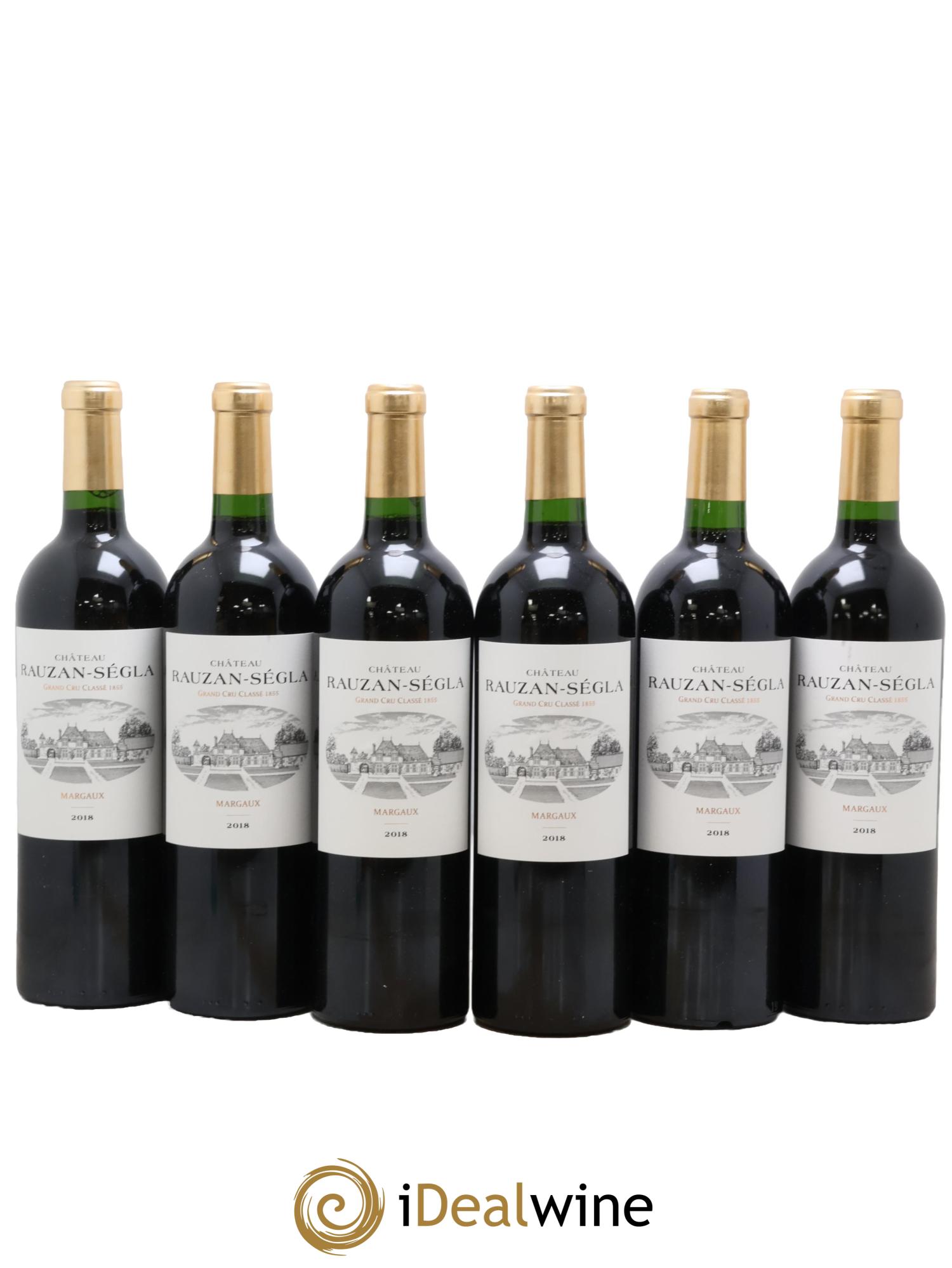 Château Rauzan Ségla Grand Cru Classé 2018 - Lot of 6 bottles - 0