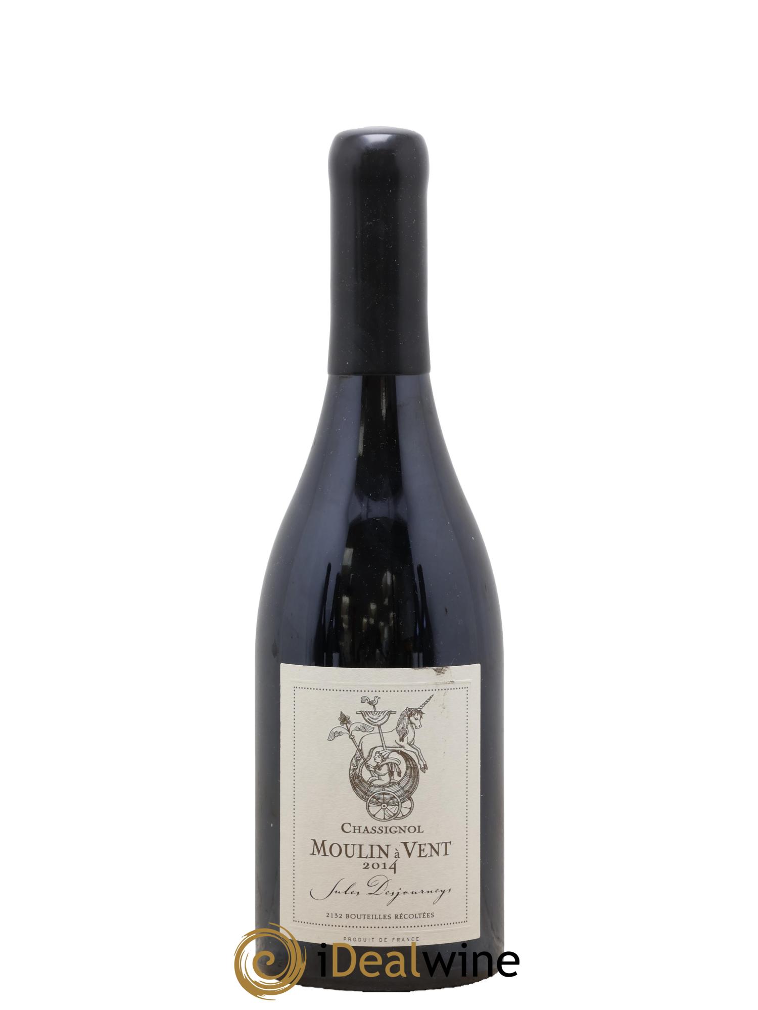 Moulin à Vent Chassignol Jules Desjourneys 2014 - Posten von 1 Flasche - 0
