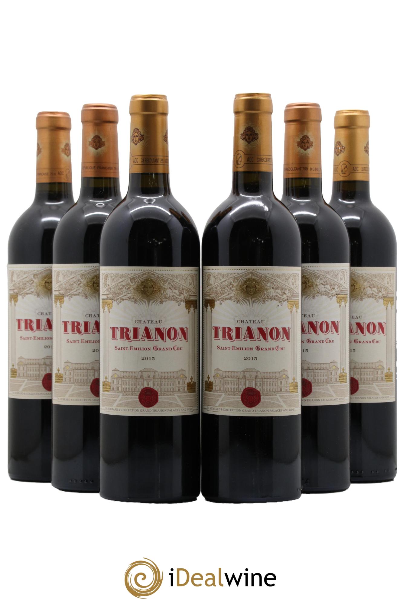 Château Trianon 2015 - Lot de 6 bouteilles - 0