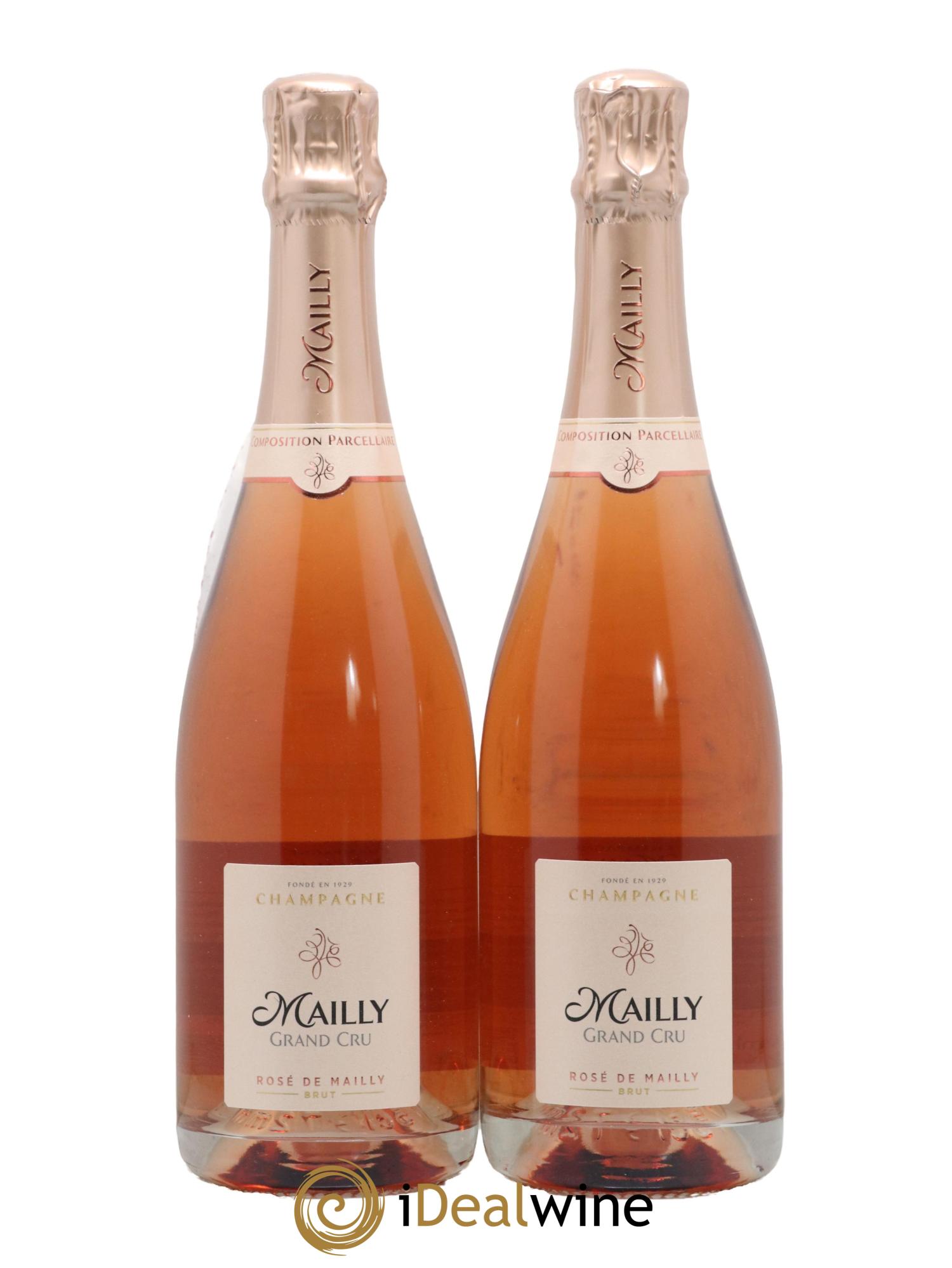Champagne - Brut Grand Cru Rose de Mailly Maison Mailly - Lot de 2 bouteilles - 0