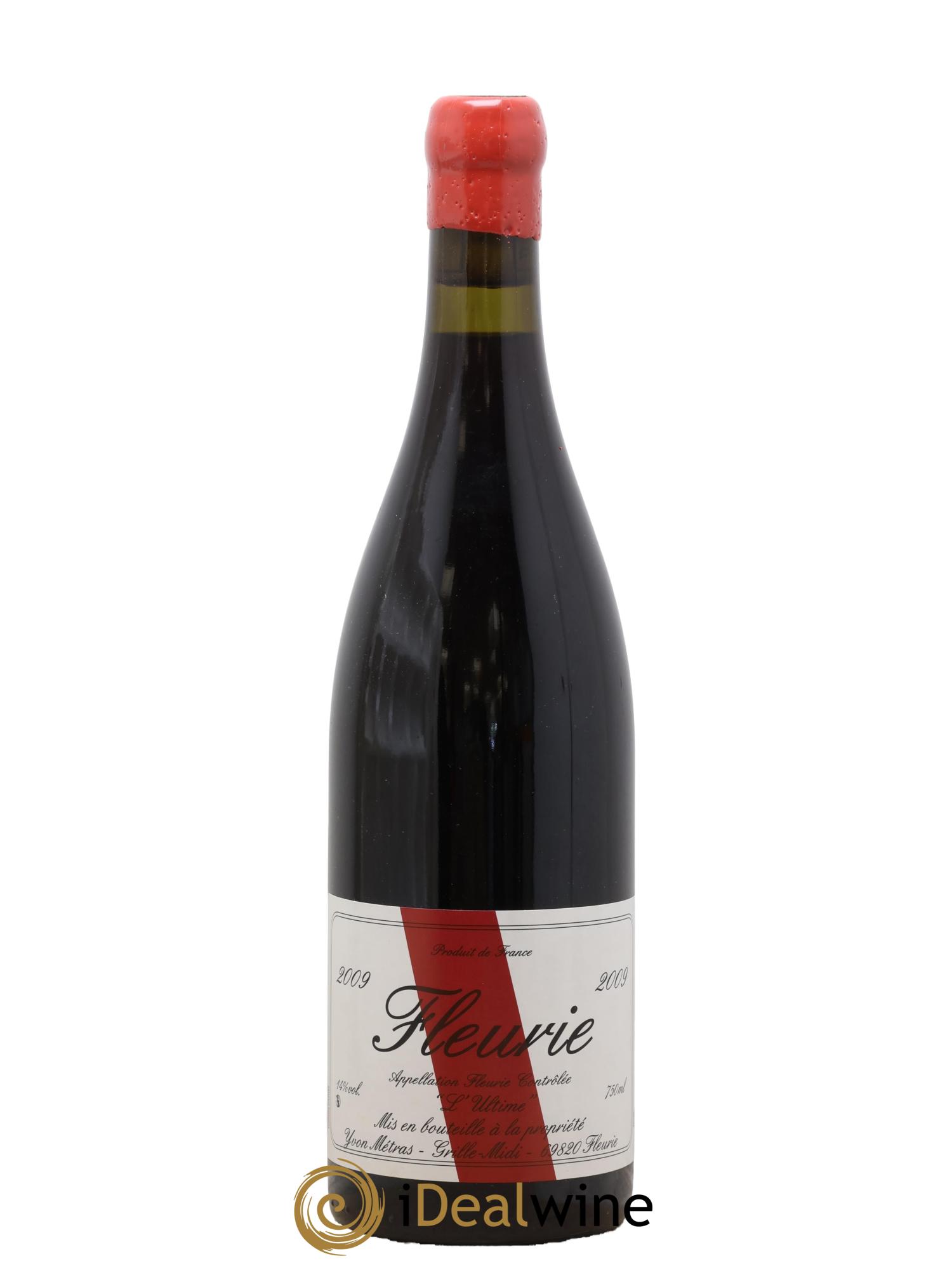 Fleurie l'Ultime Yvon Métras 2009 - Lot de 1 bouteille - 0