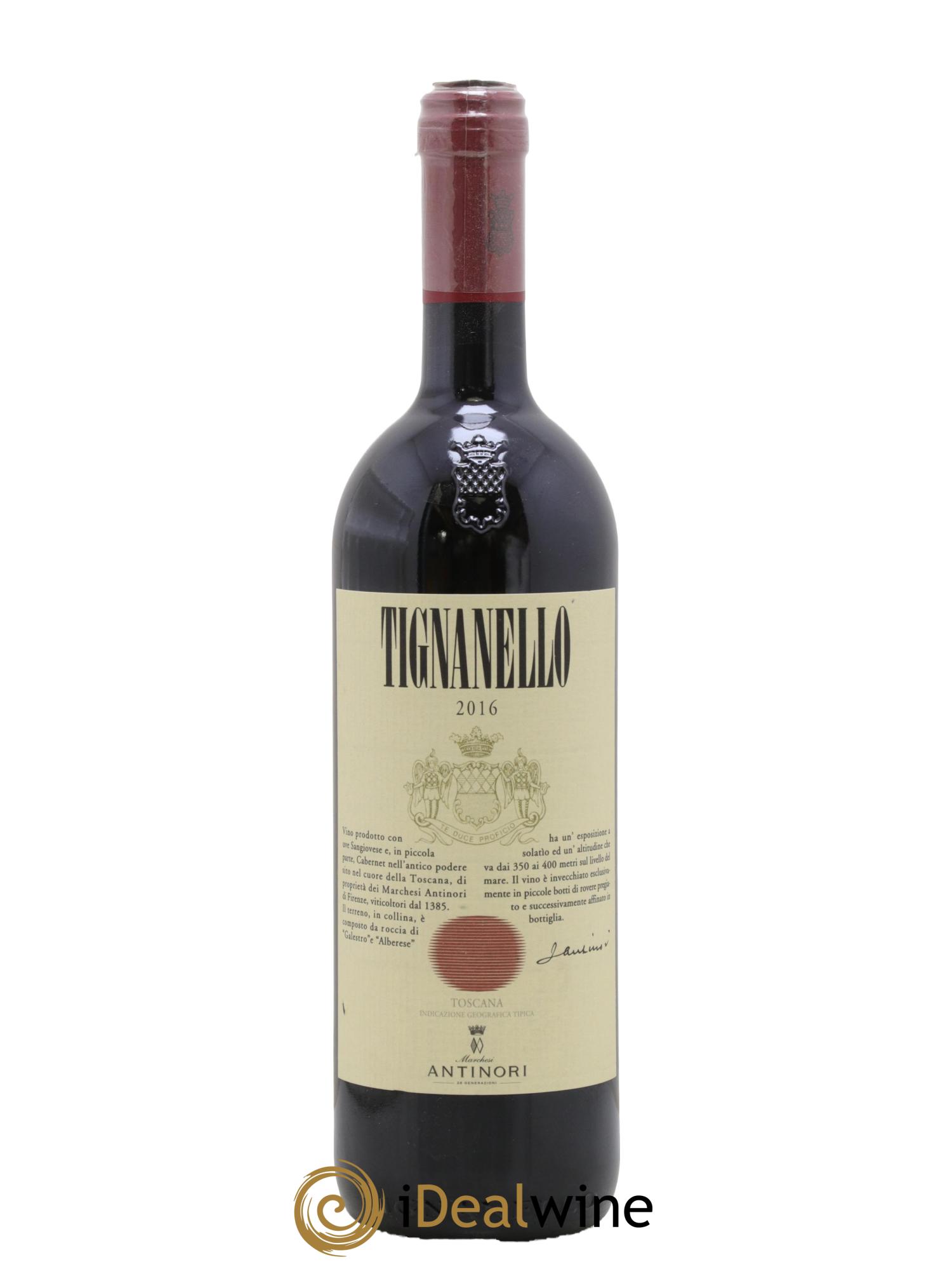 Toscana IGT Tignanello Tenuta Tignanello - Marchesi Antinori 2016 - Lot of 1 bottle - 0