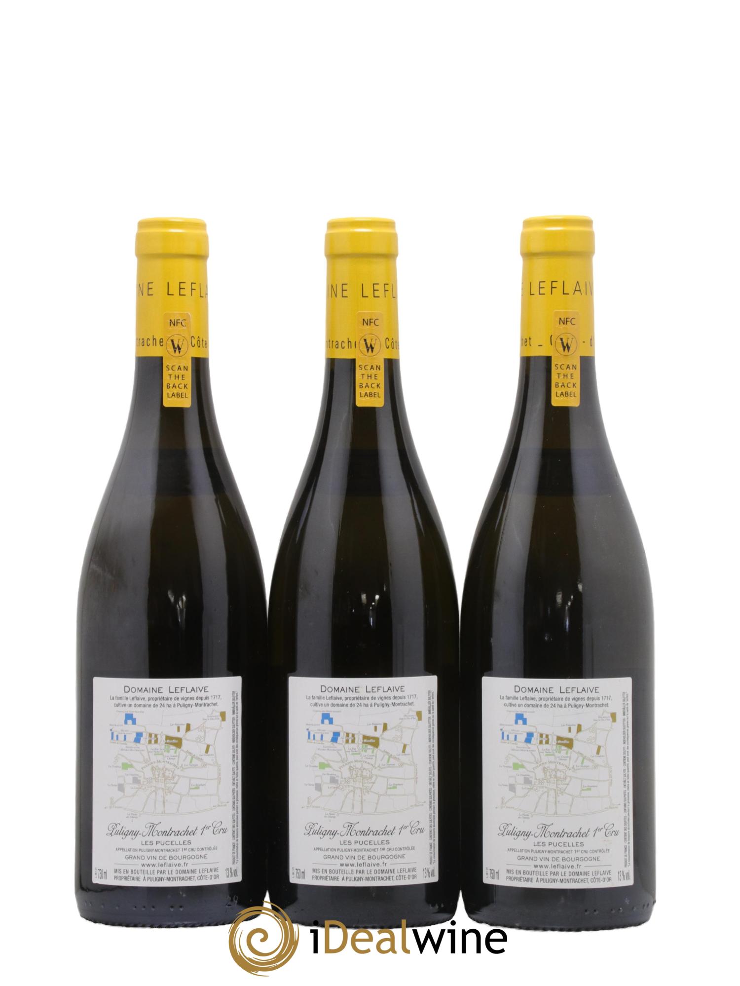 Puligny-Montrachet 1er Cru Les Pucelles Leflaive (Domaine) 2021 - Posten von 3 Flaschen - 1
