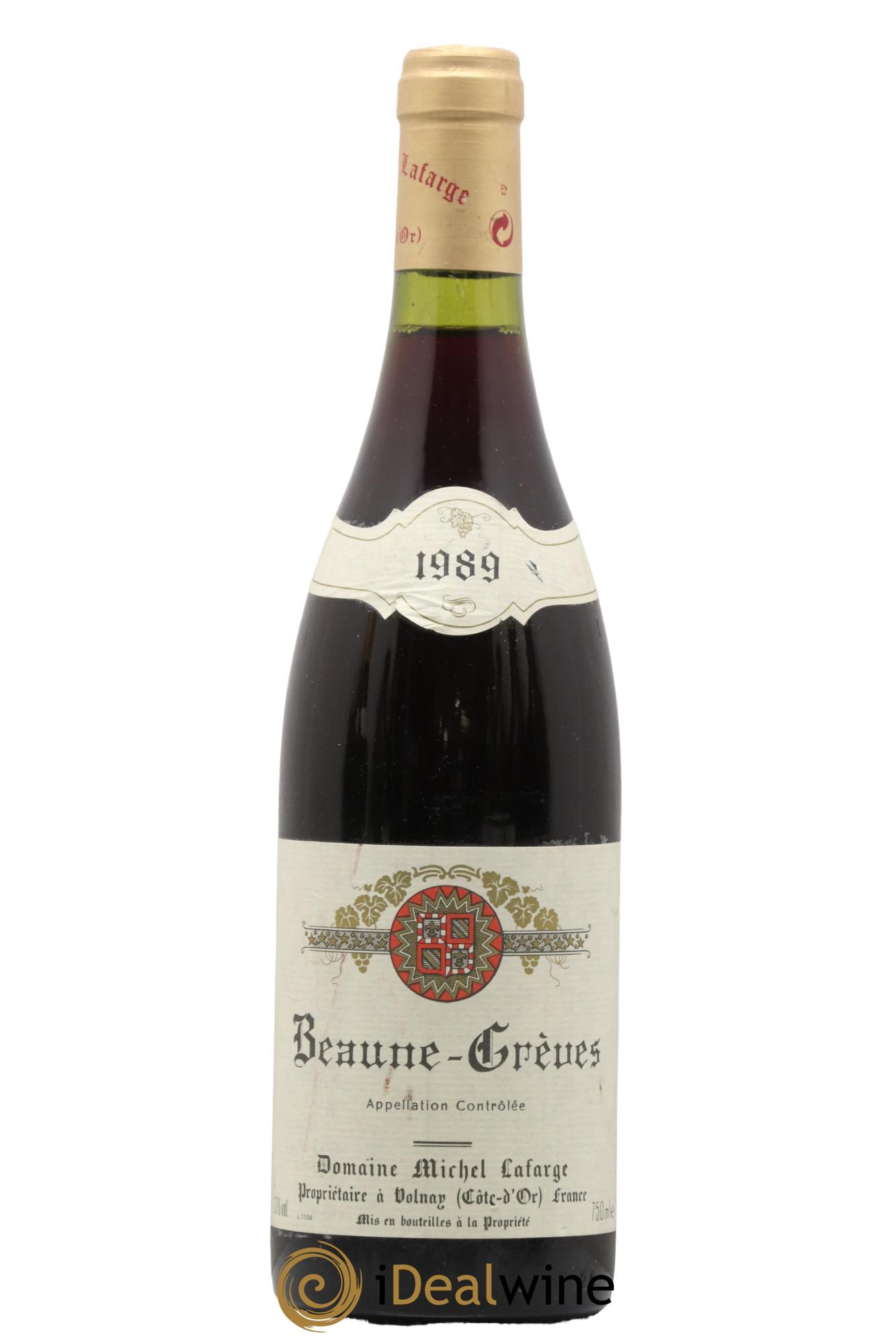 Beaune 1er Cru Grèves Lafarge (Domaine) 1989 - Lot de 1 bouteille - 0