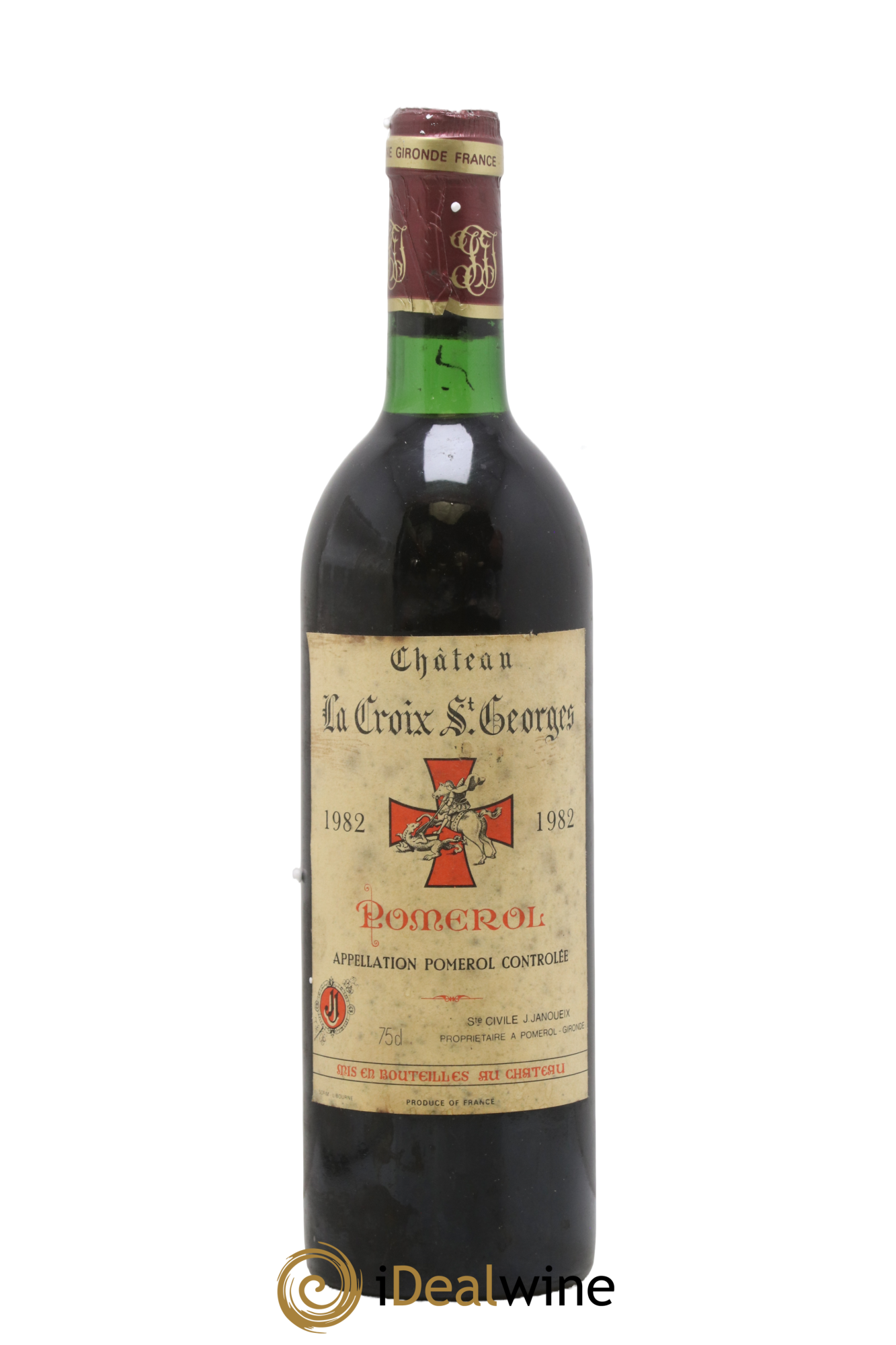 Château la Croix Saint-Georges 1982 - Lot of 1 bottle - 0