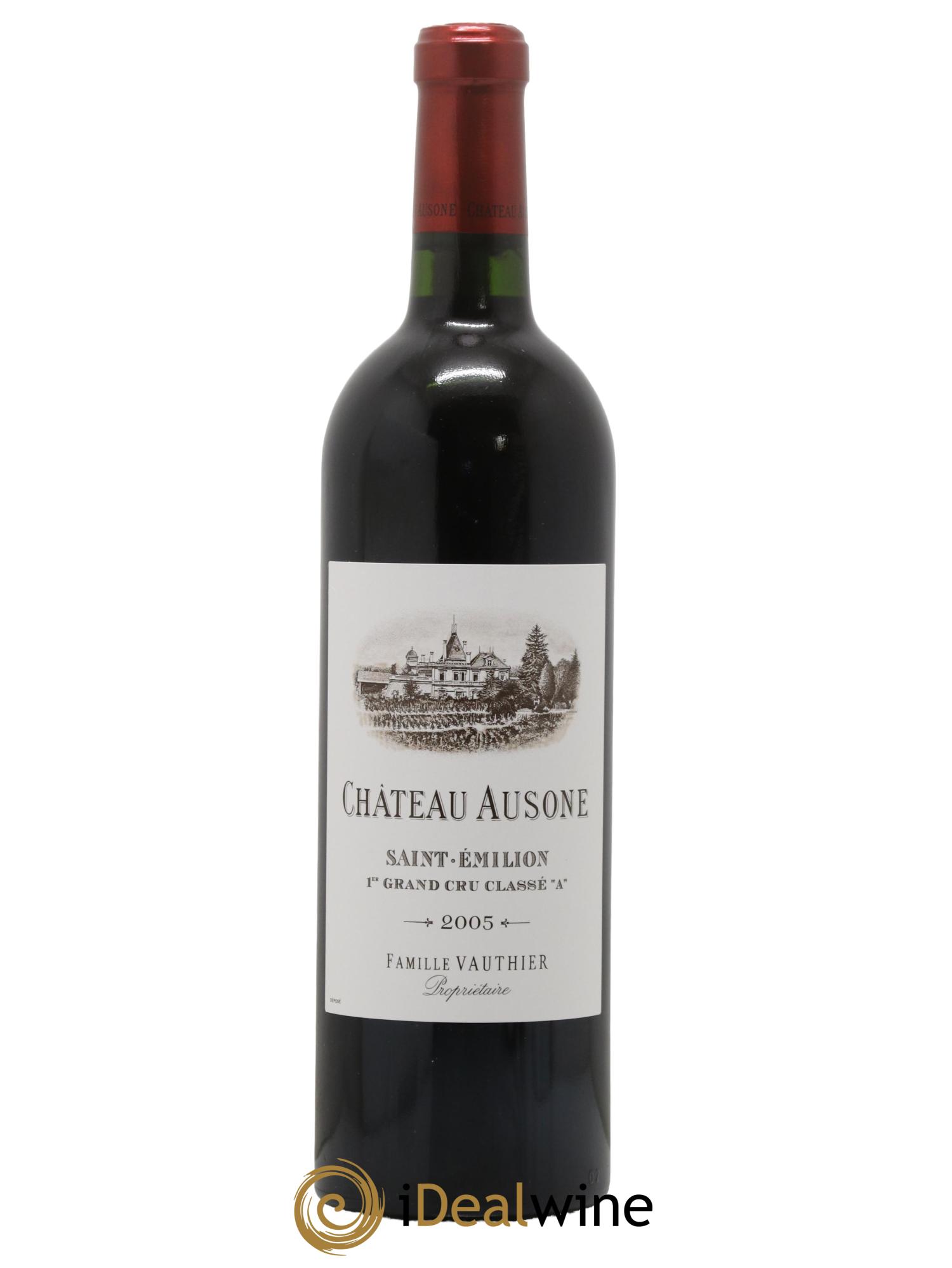 Château Ausone 1er Grand Cru Classé A 2005 - Lot de 1 bouteille - 0