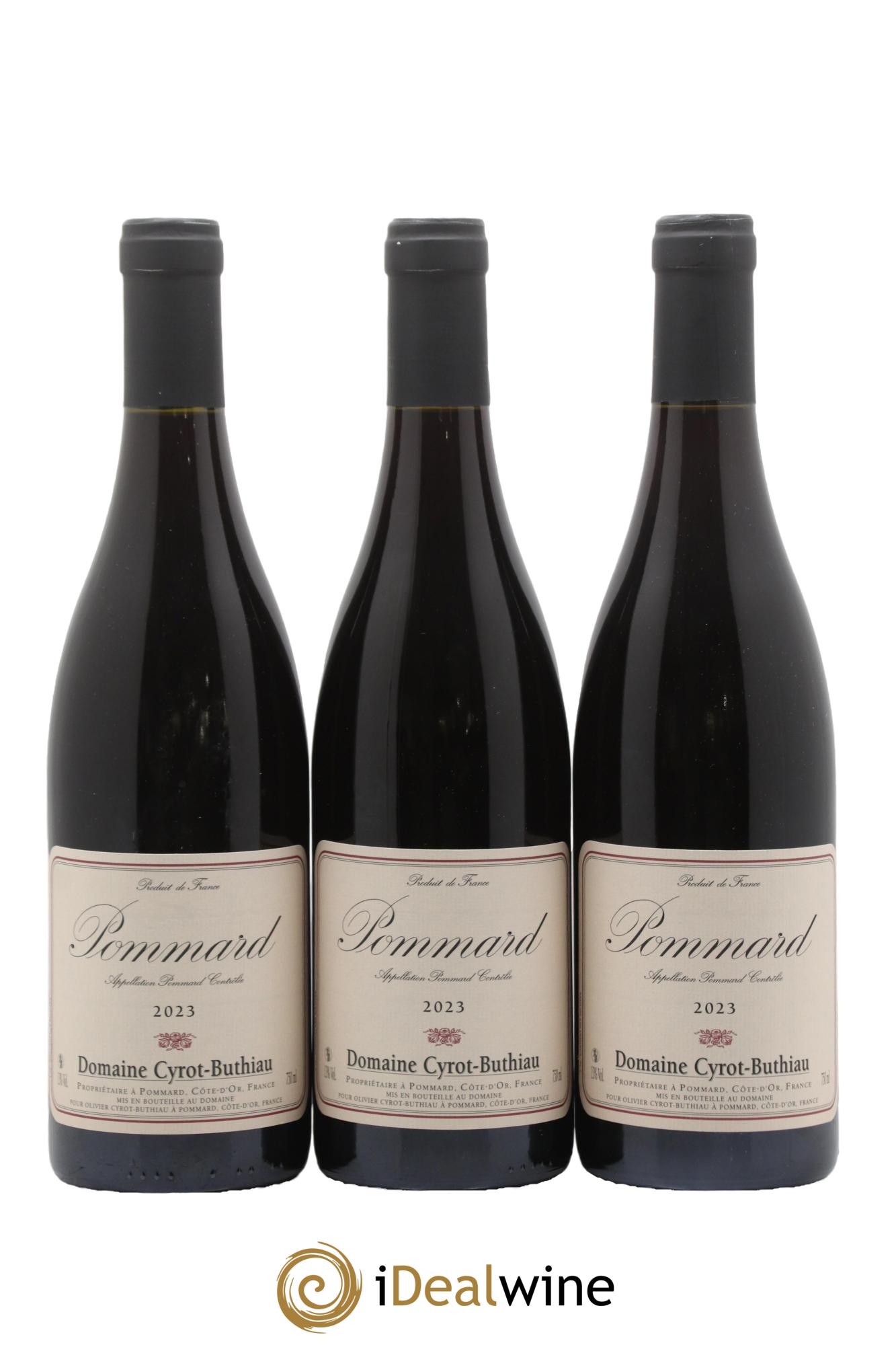 Pommard Cyrot-Buthiau 2023 - Posten von 3 Flaschen - 0