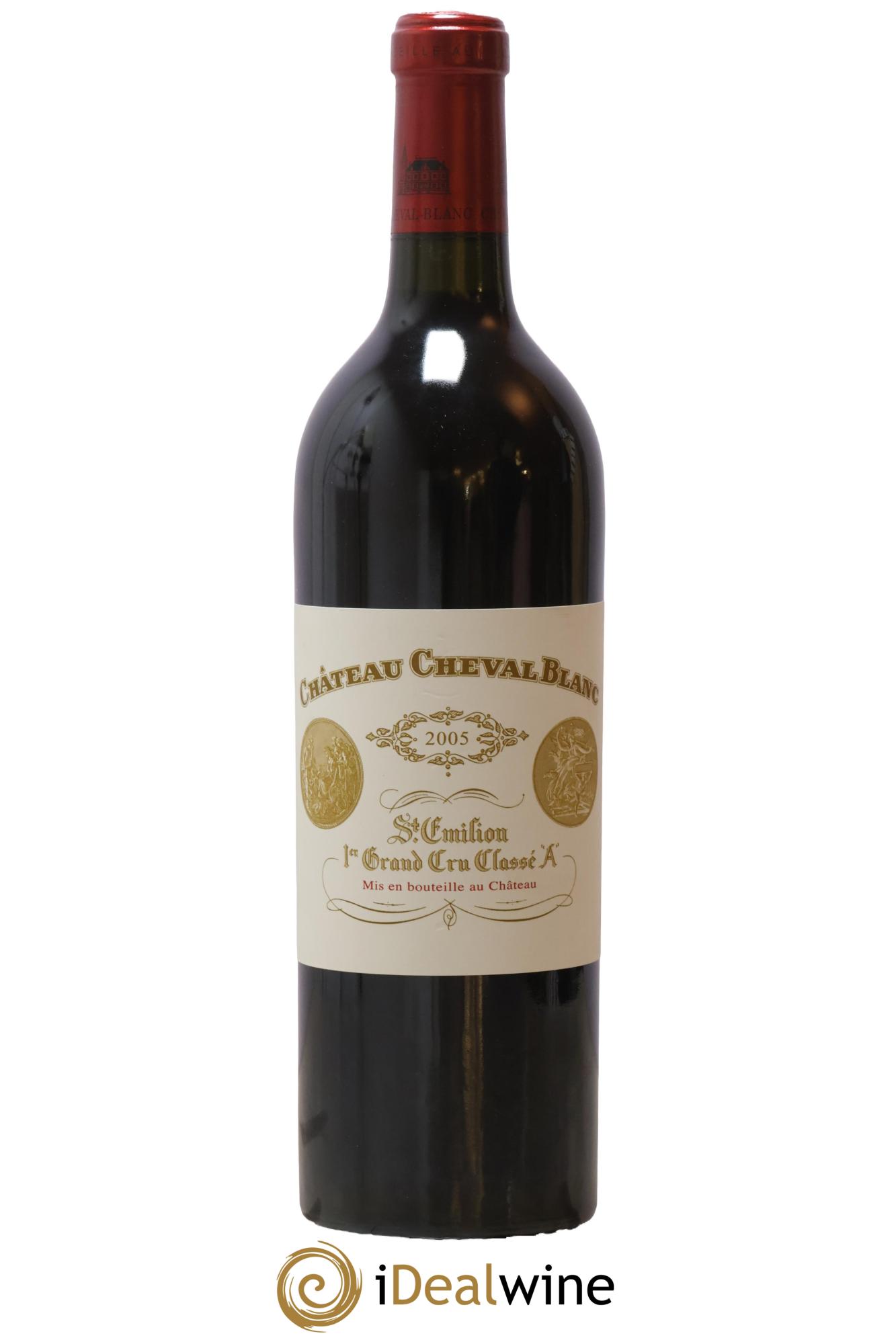 Château Cheval Blanc 1er Grand Cru Classé A 2005 - Lot de 1 bouteille - 0