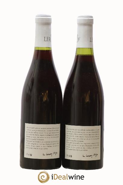 Volnay 1er Cru Leroy SA 1984 - Lot de 2 bouteilles - 1